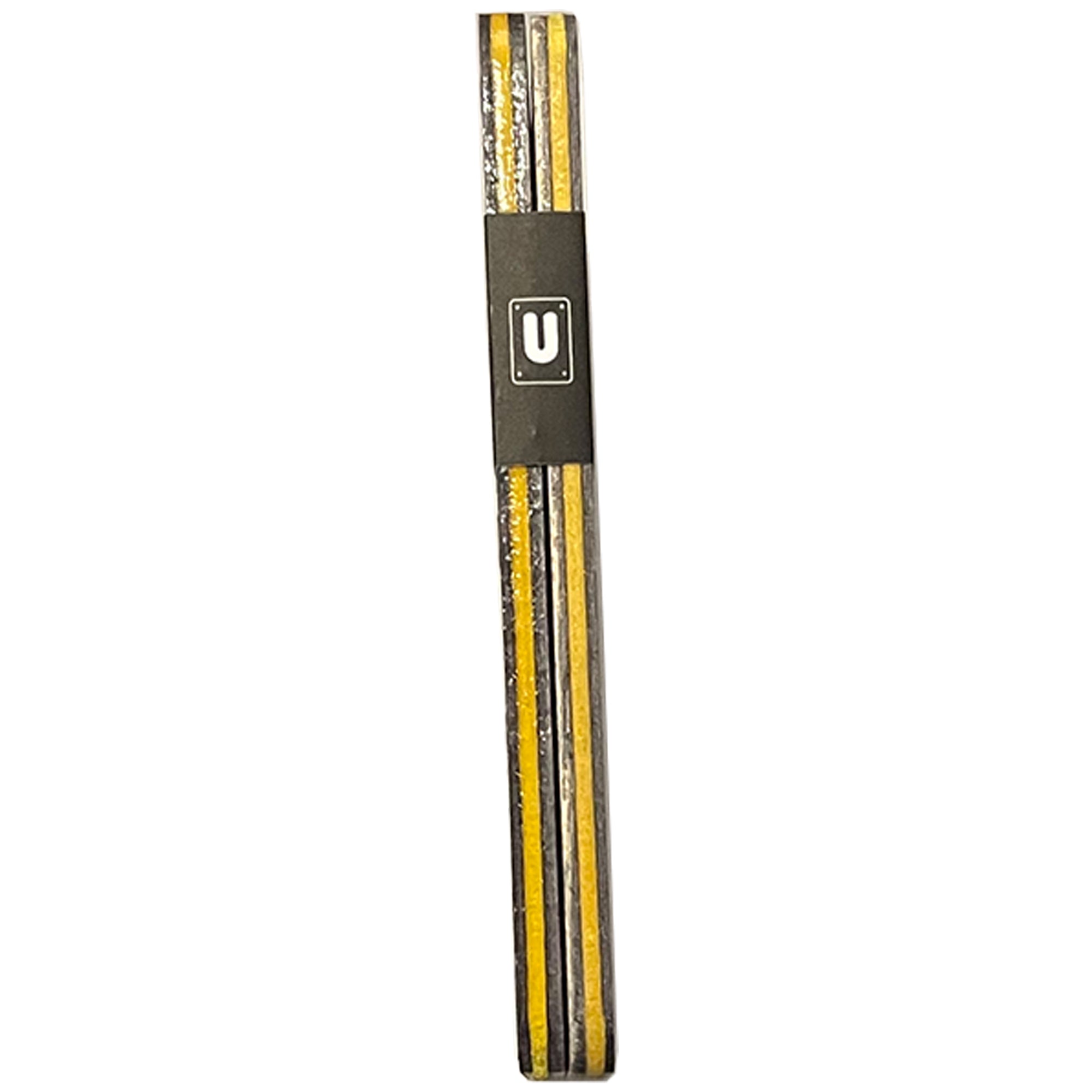Real Universal Skateboard Riser Pads 3-Ply ⅛" Black/Yellow