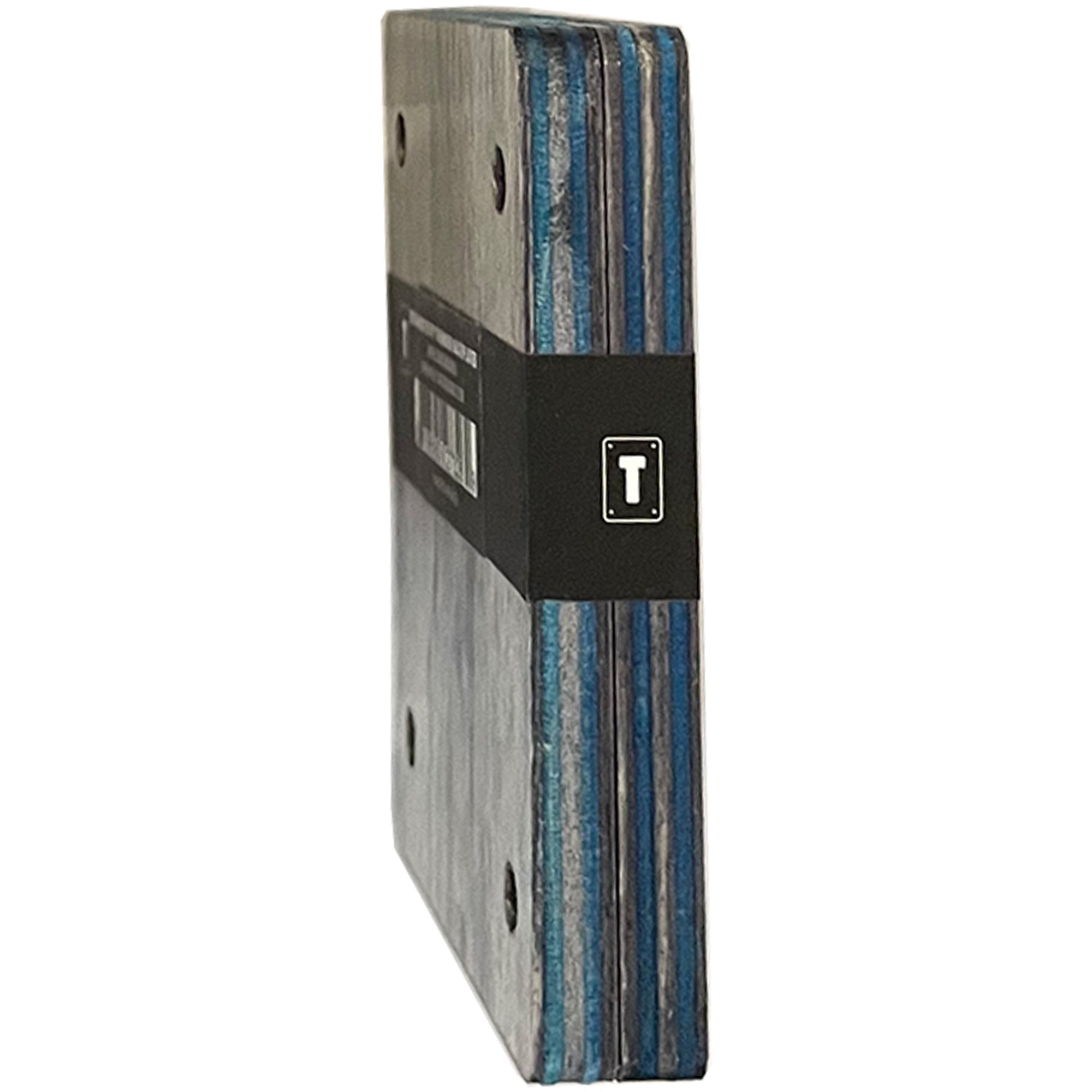 Real Thunder Skateboard Riser Pads 5-Ply ¼" Black/Blue