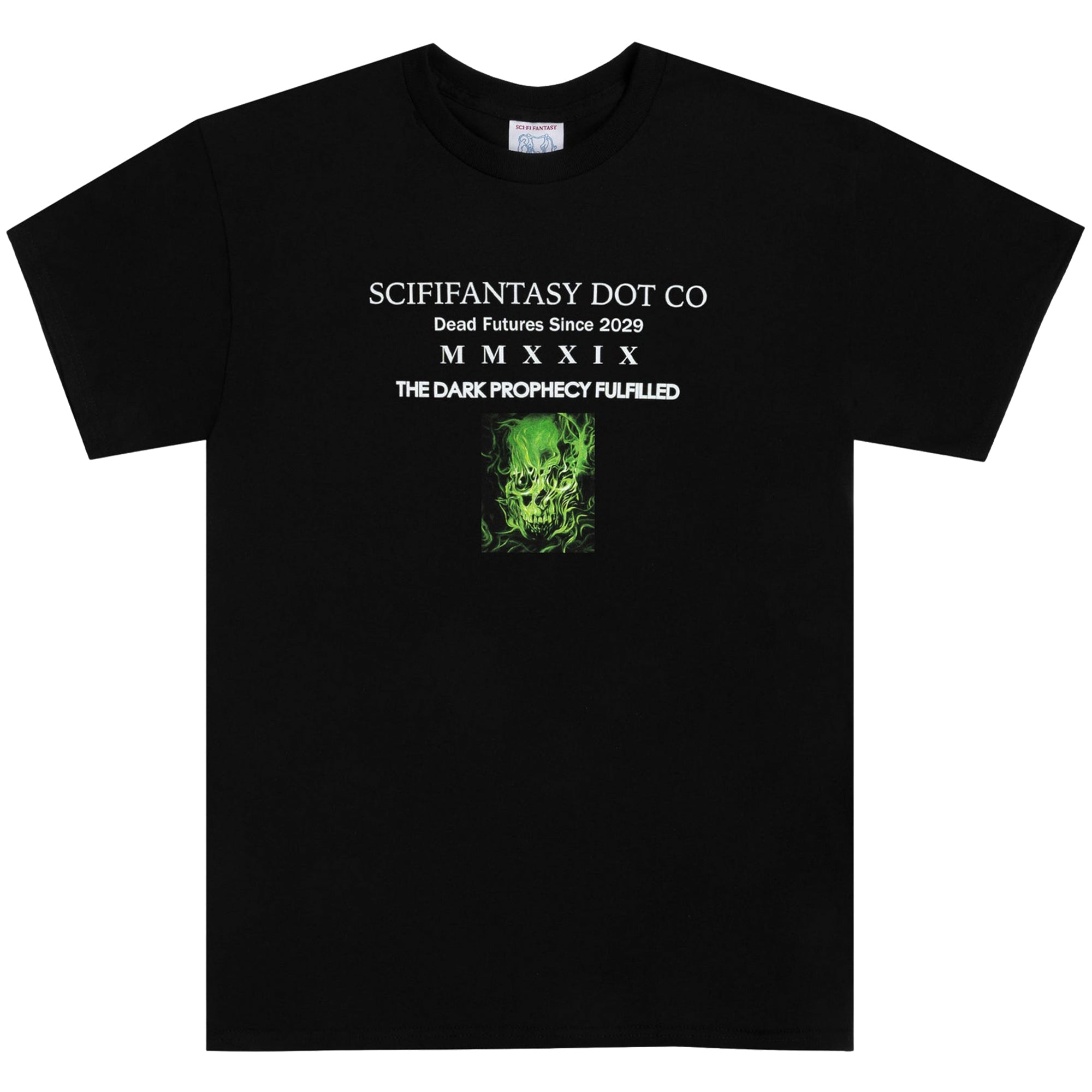 Sci-Fi Fantasy Dark Prophecy Tee Black