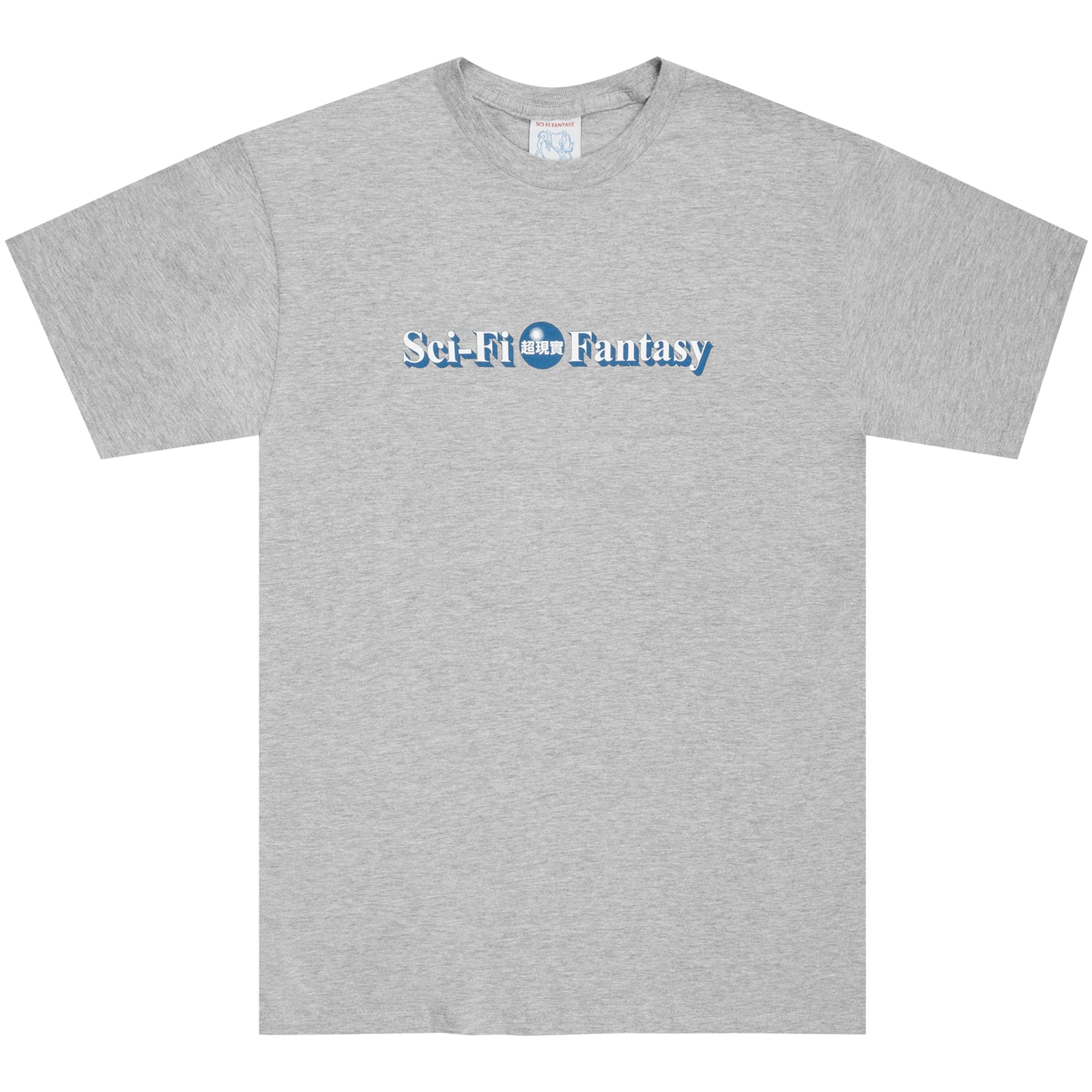 Sci-Fi Fantasy Desk Logo Tee Heather Grey
