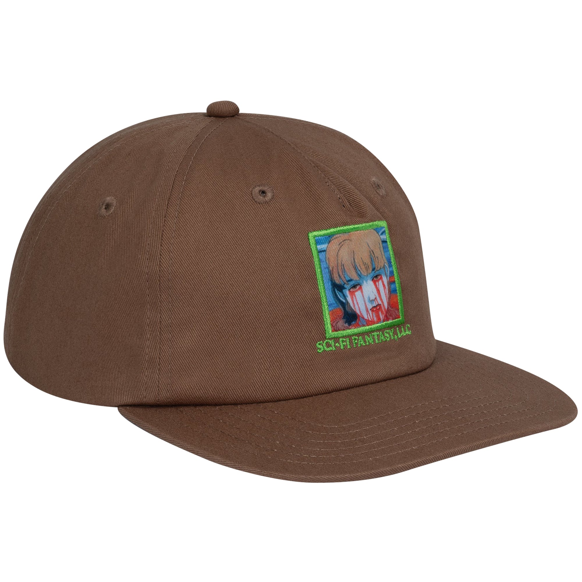 Sci-Fi Fantasy Leaking Eyes Hat Brown