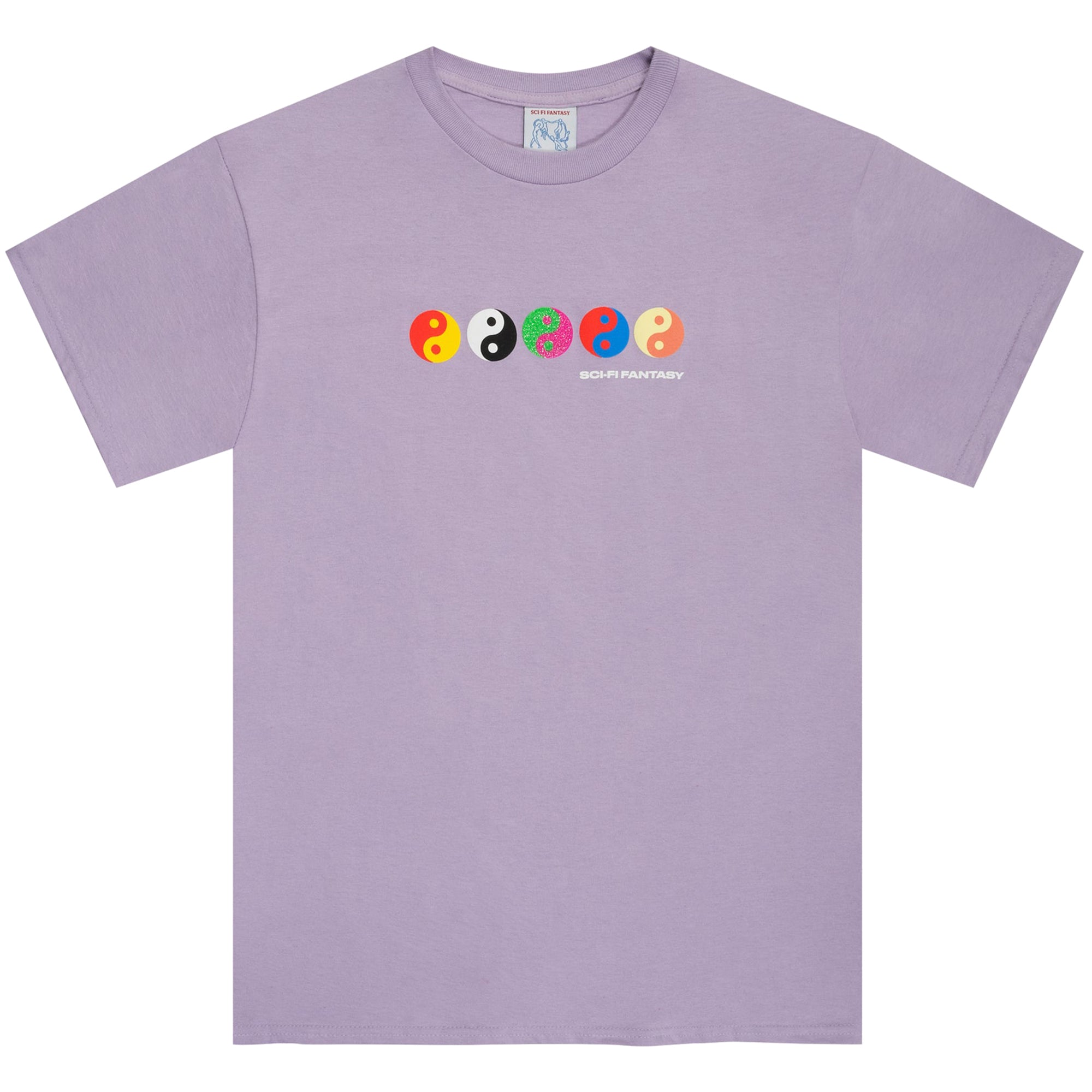 Sci-Fi Fantasy Yin Yang Tee Lilac