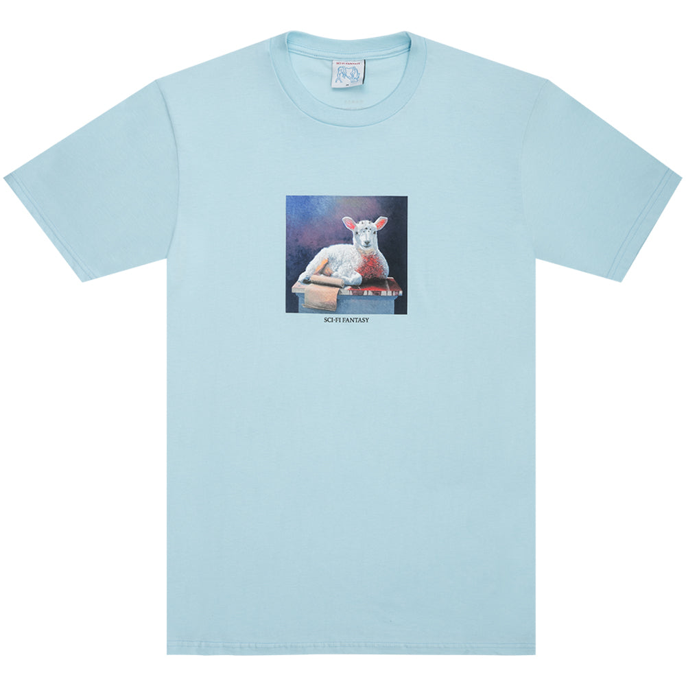 Sci-Fi Fantasy Lamb Tee Chambray