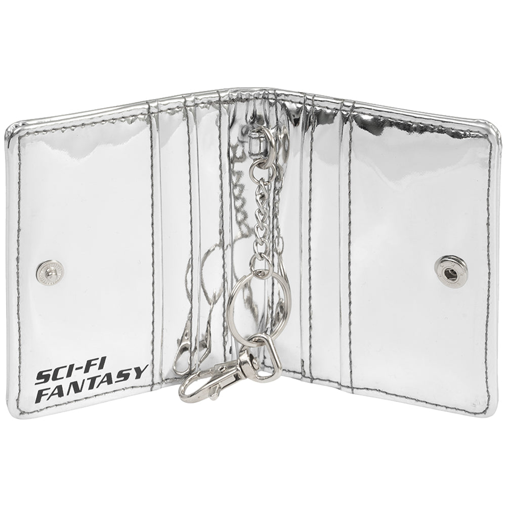 Sci-Fi Fantasy Dragon Wallet Silver