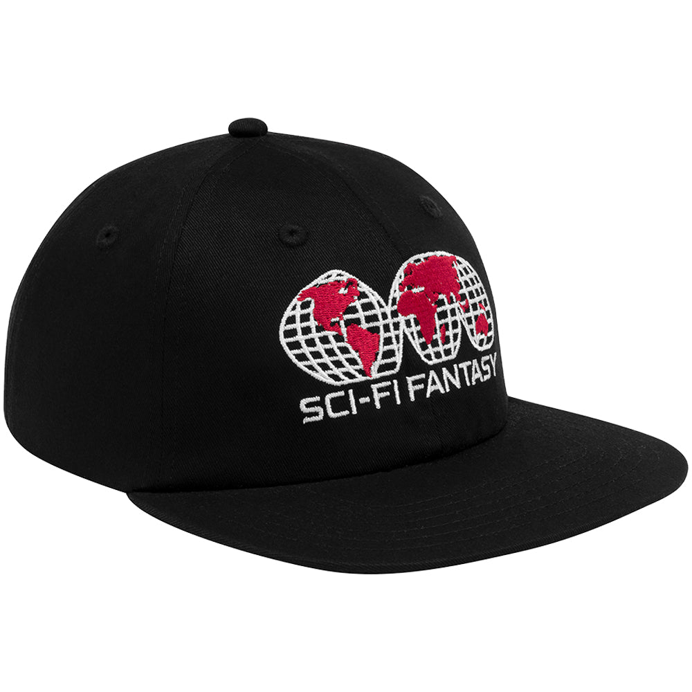 Sci-Fi Fantasy Global Hat Black