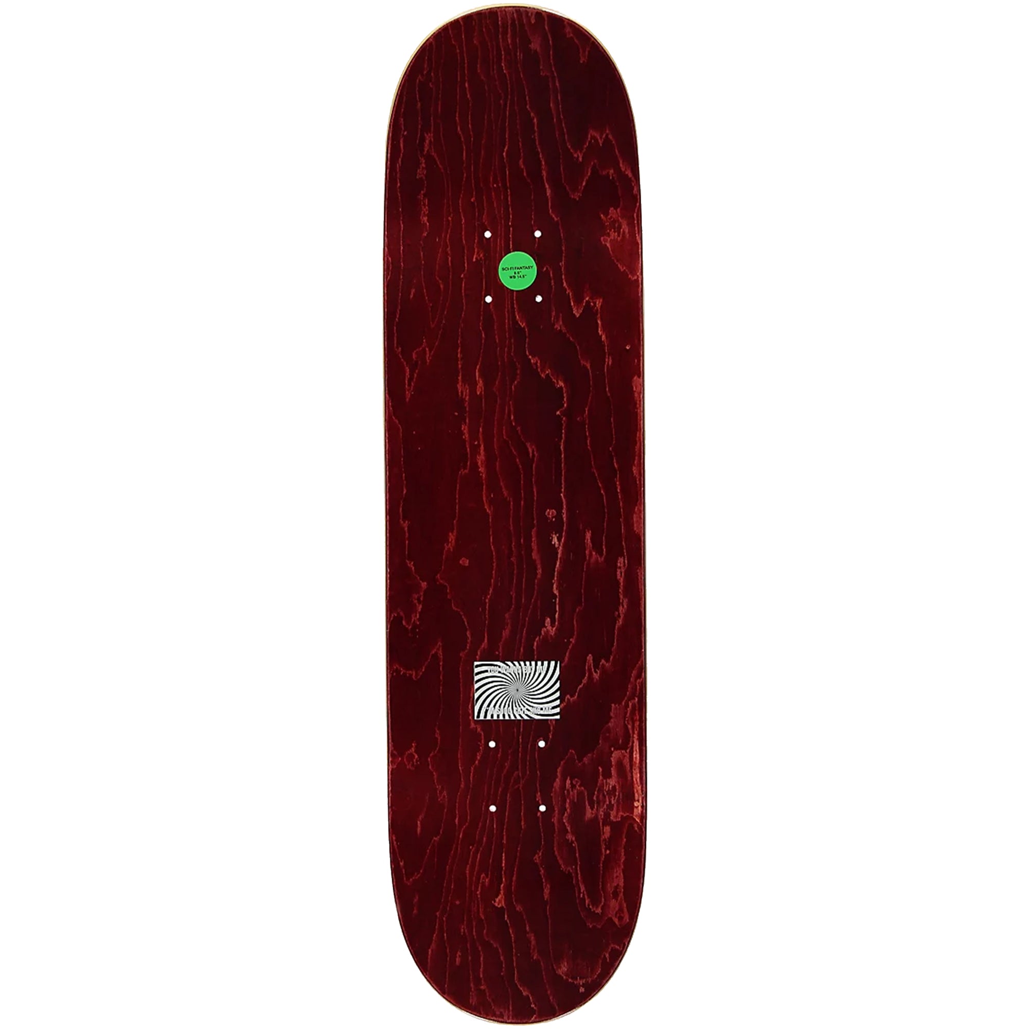 Sci-Fi Fantasy Ryan Lay Accupressure Skateboard Deck 8.5"