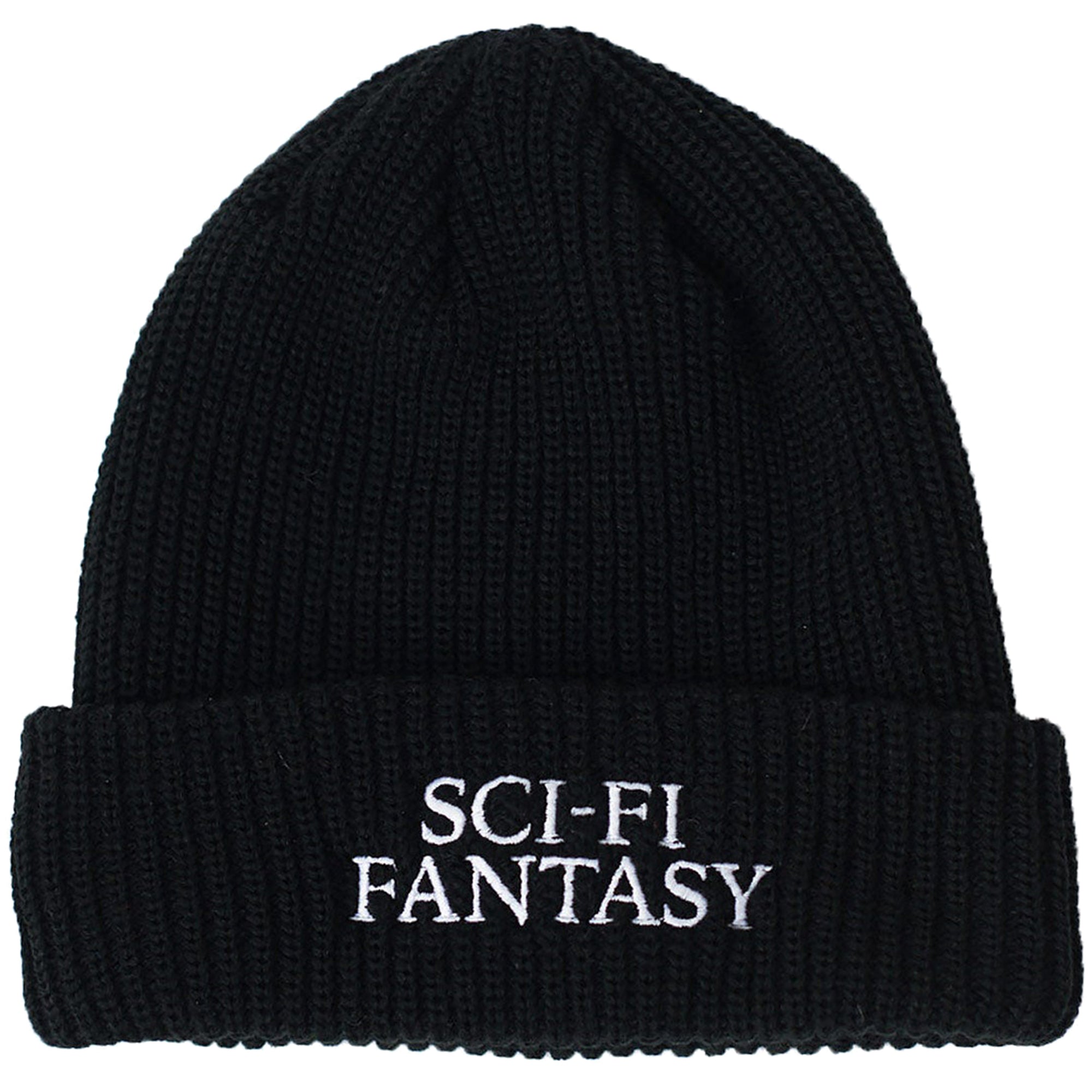 Sci-Fi Fantasy Logo Beanie Black