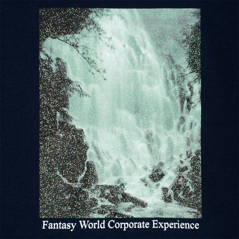 Sci-Fi Fantasy Waterfall Tee Navy