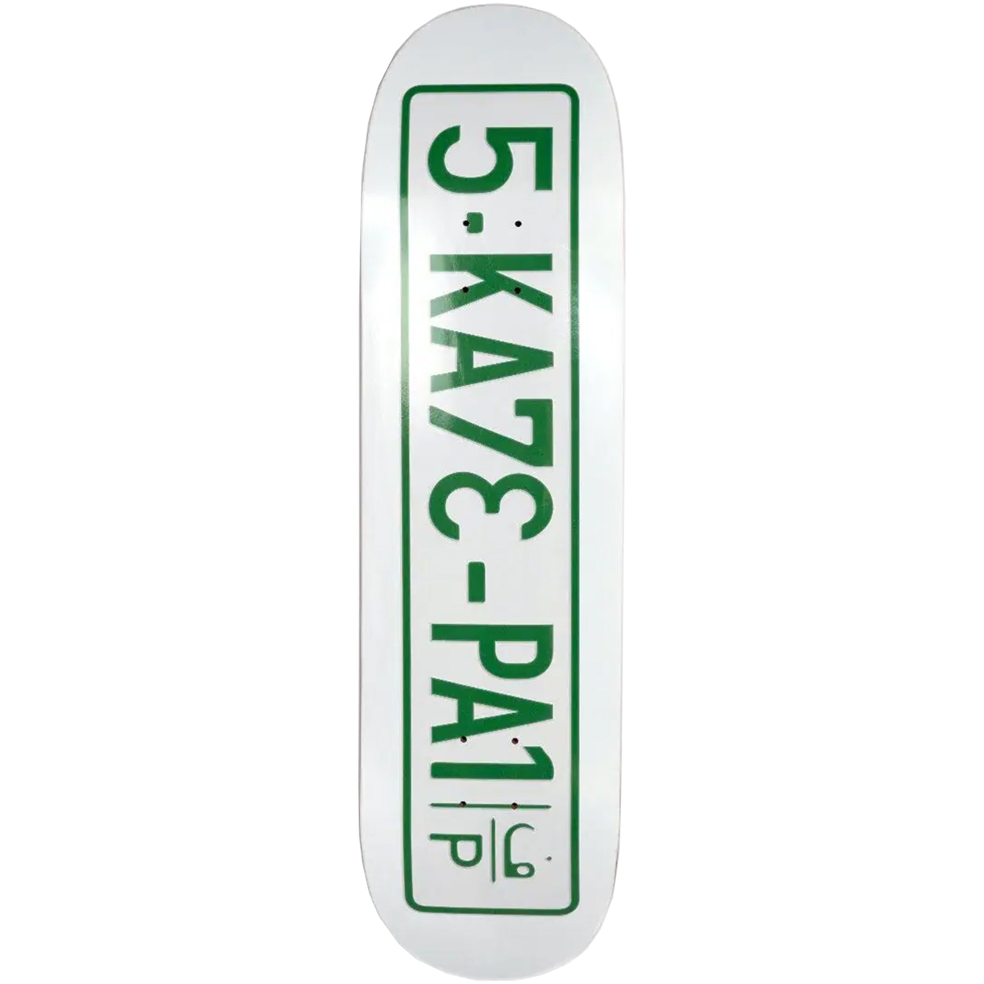 SkatePal Licence Plate Skateboard Deck 8.38"
