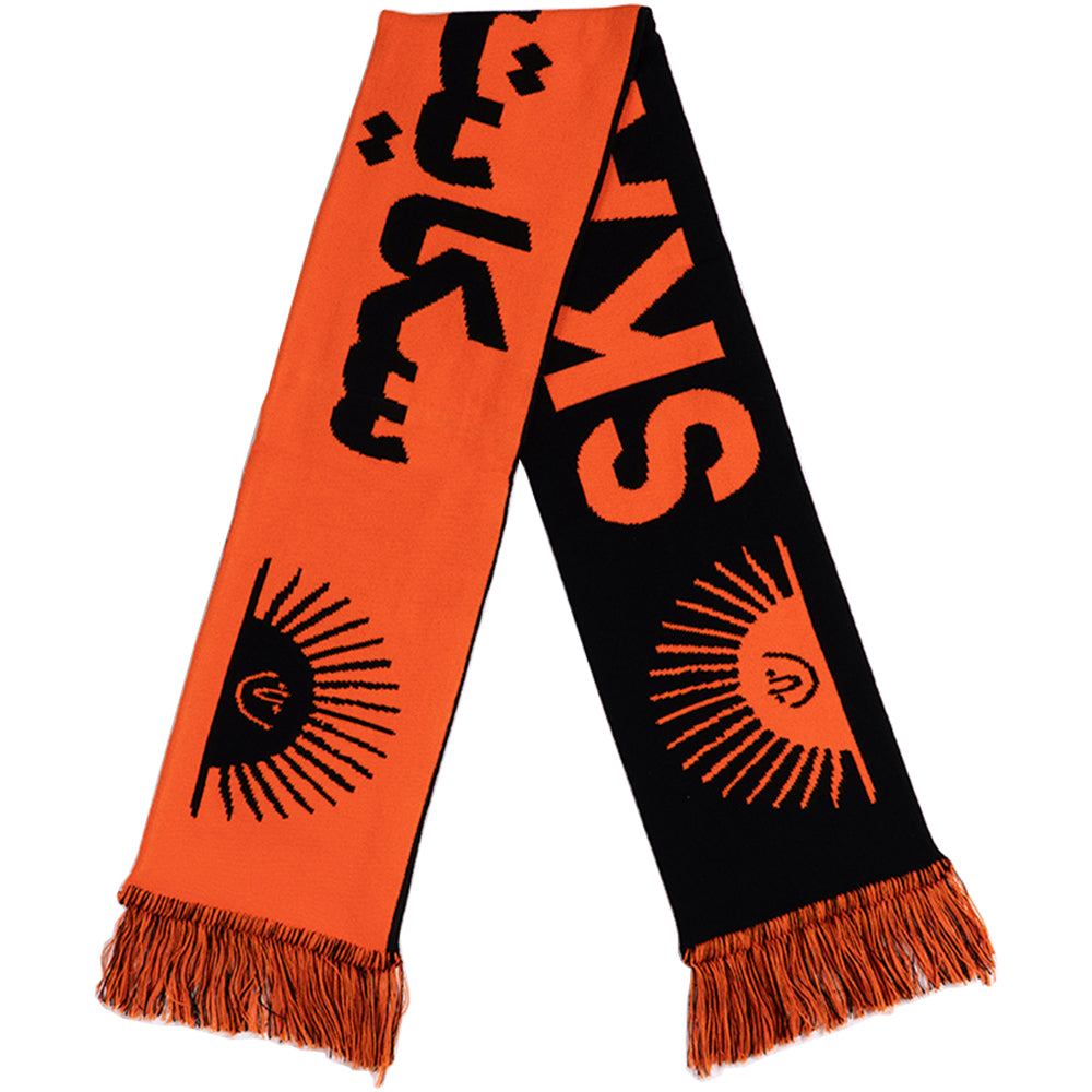 SkatePal Sun Scarf Black/Orange