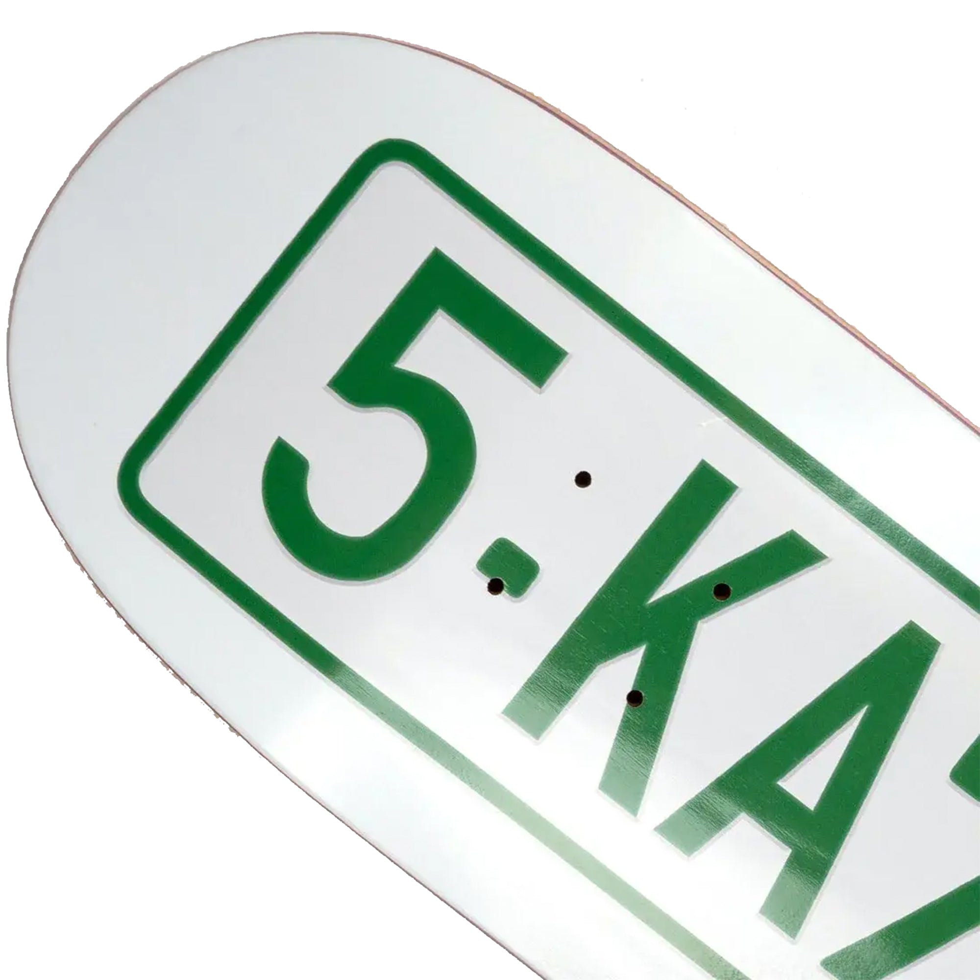 SkatePal Licence Plate Skateboard Deck 8.38"