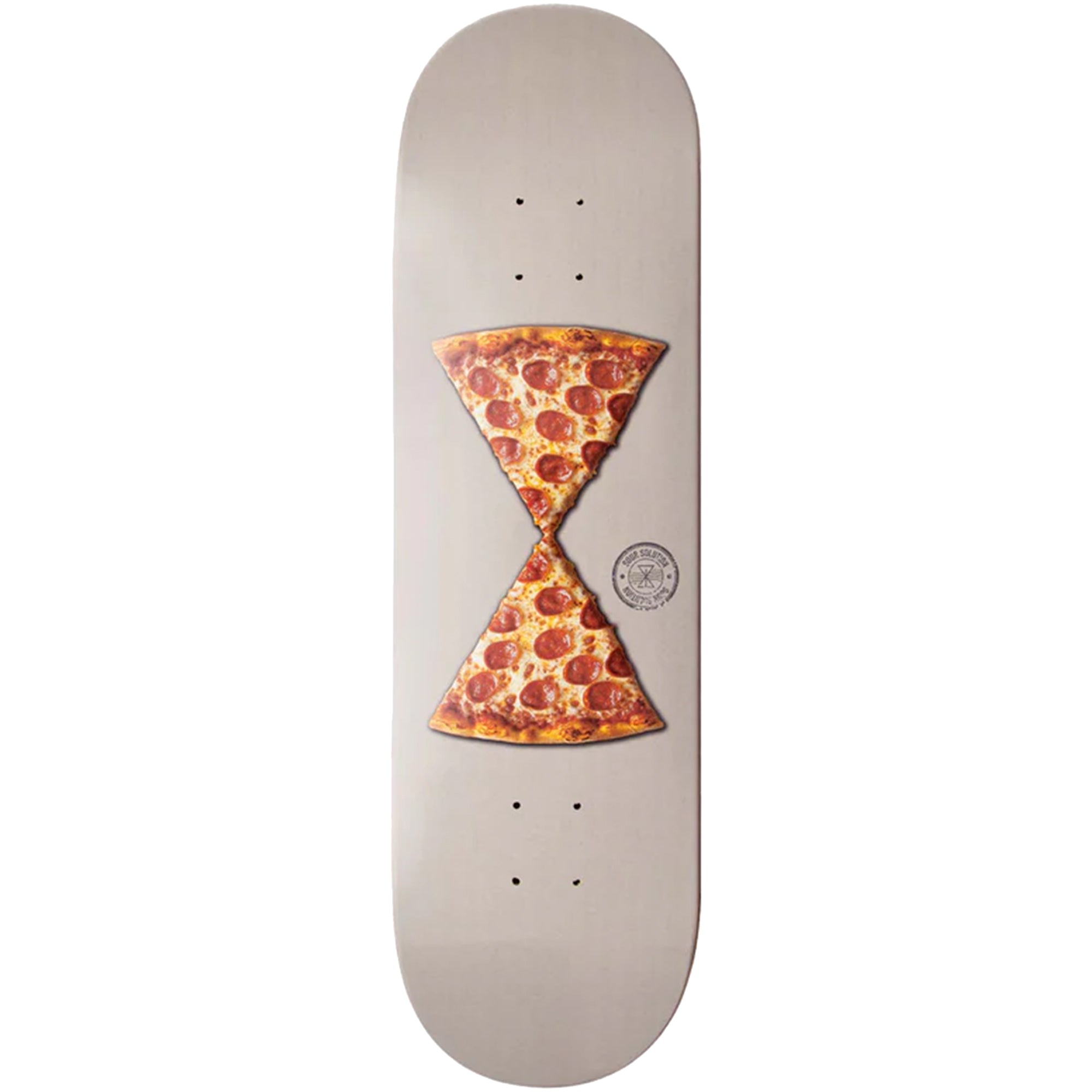 Sour Pizza Twin Skateboard Deck 8.5"