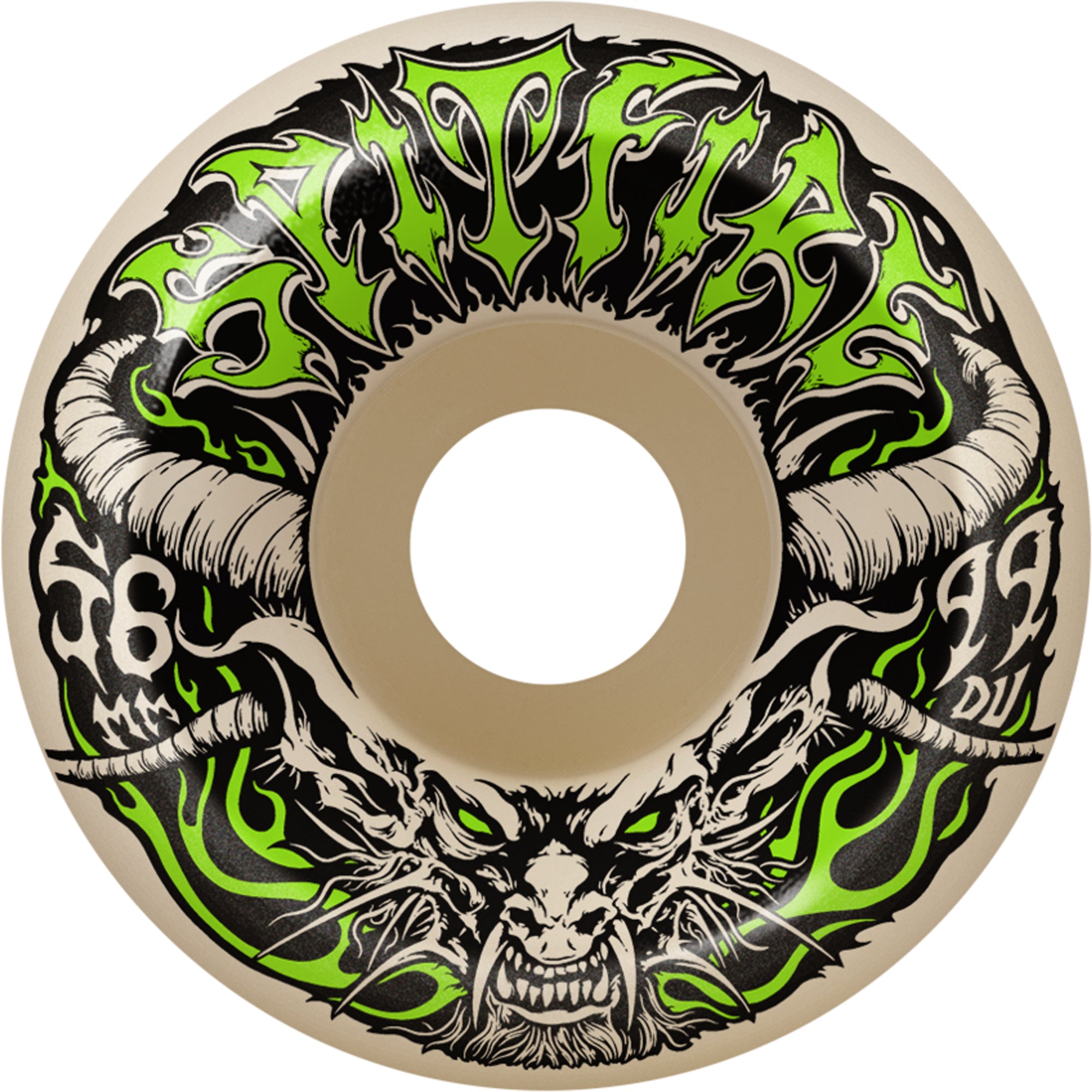 Spitfire Formula Four Conical Full Team Demon Redux 99du Skateboard Wheels 56mm