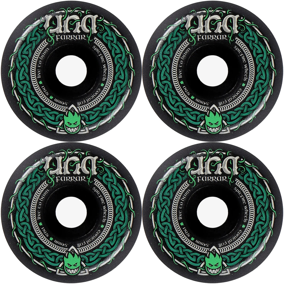 Spitfire Formula Four Una Farrar Trinity Conical Full 97du Skateboard Wheels 54mm