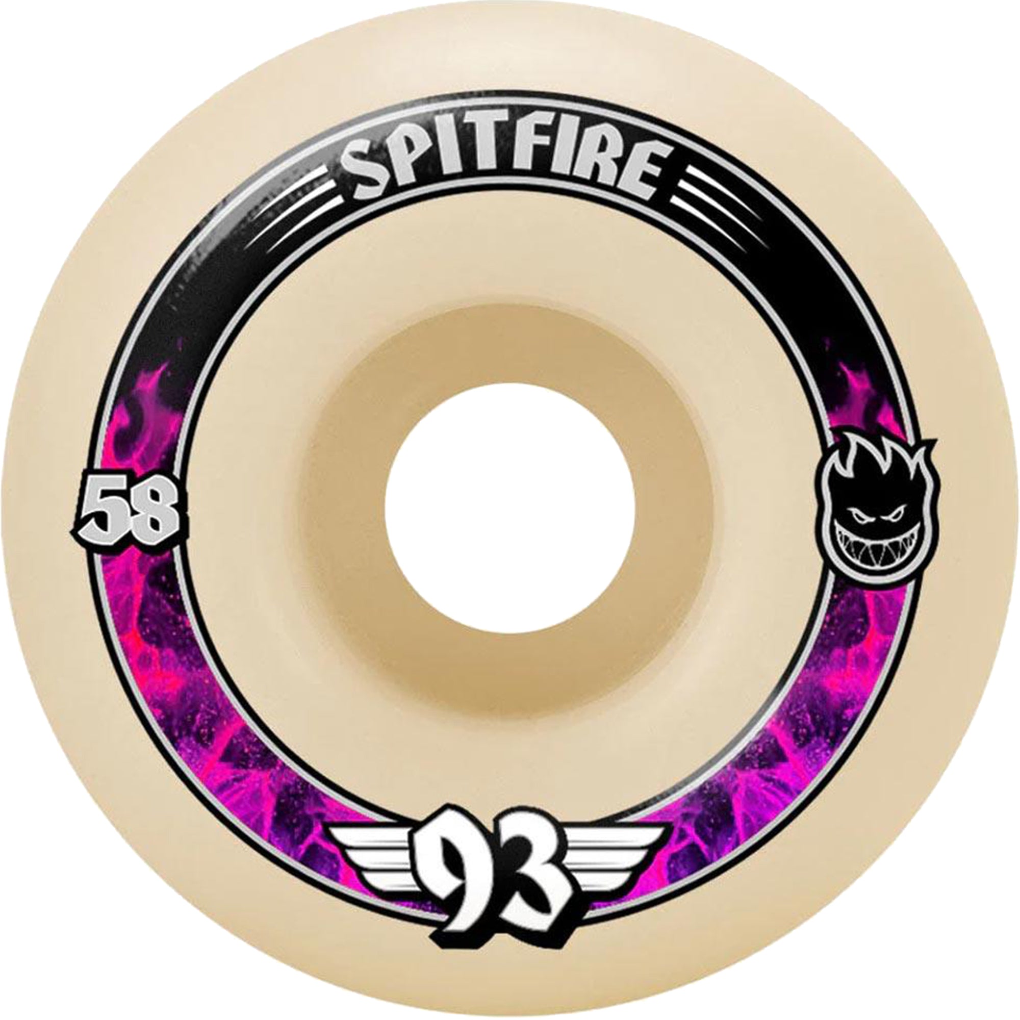 Spitfire Formula Four 93 Radials Skateboard Wheels 58mm