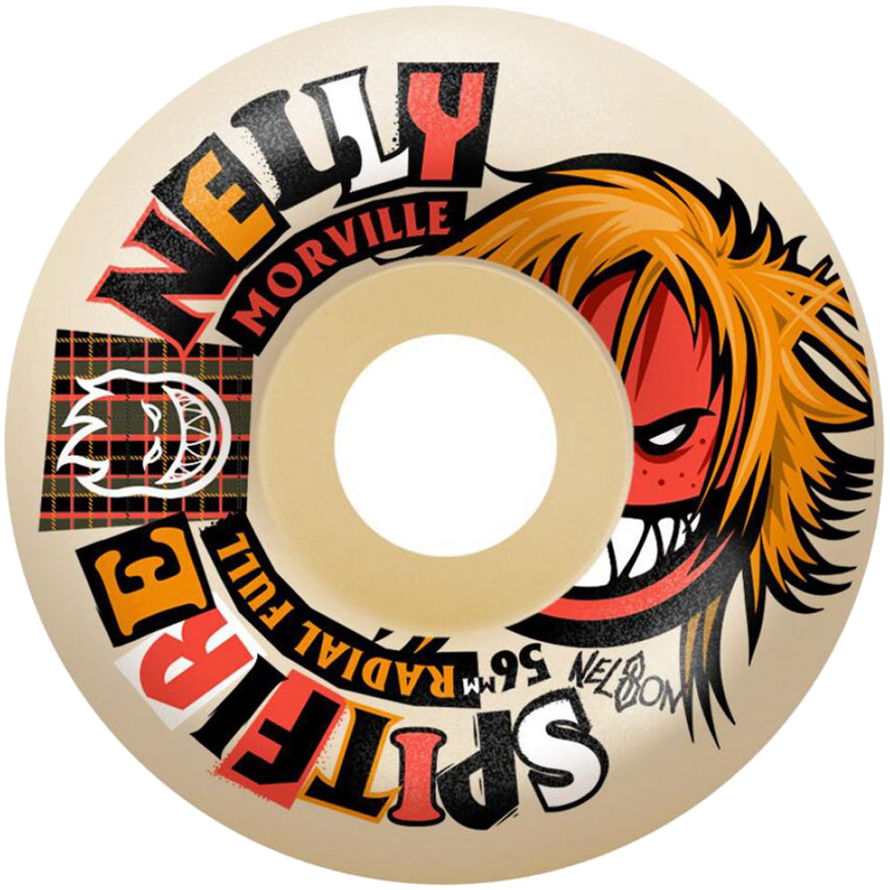 Spitfire Nelly Morville Formula Four Radial Full 99du Skateboard Wheels 59mm