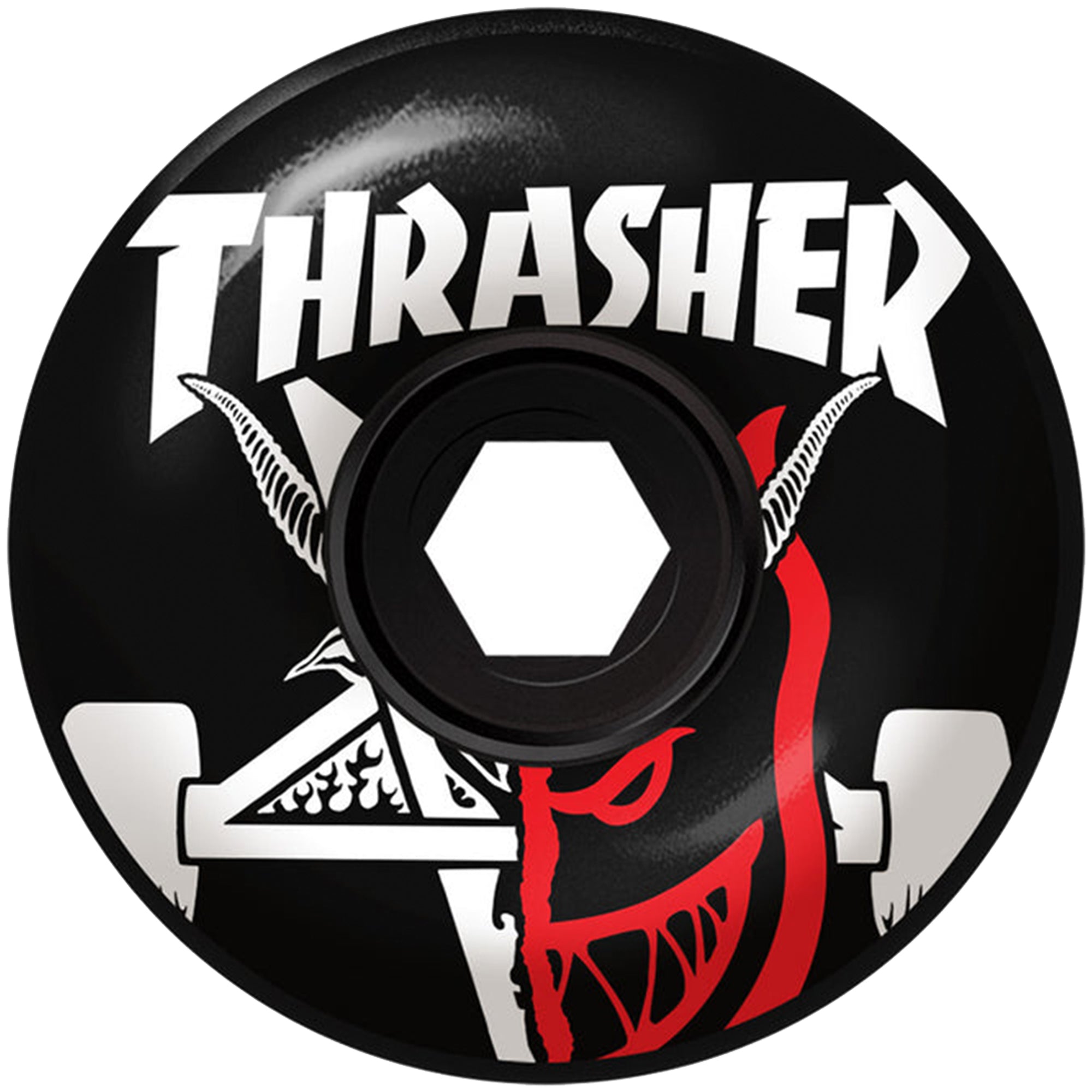 Spitfire x Thrasher Thrash & Burn Classic Full 80HD Black Wheels 56mm