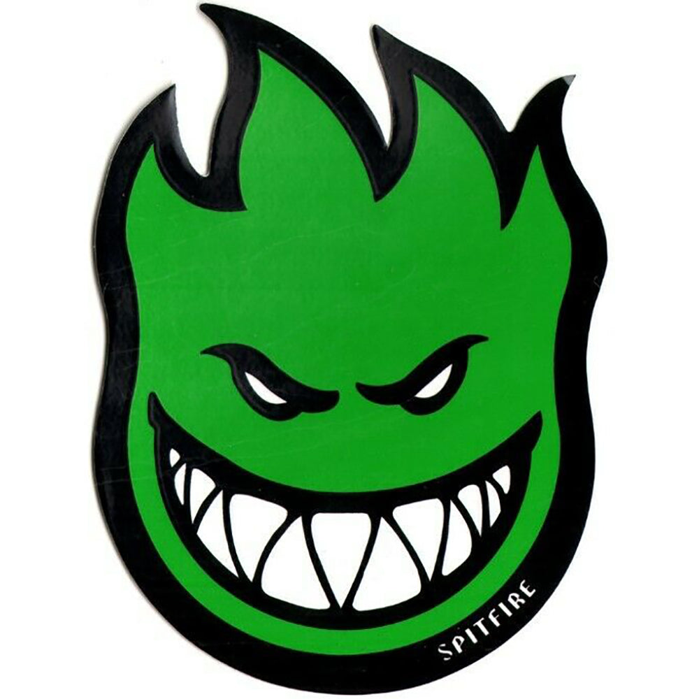 Spitfire Bighead Sticker Large Green