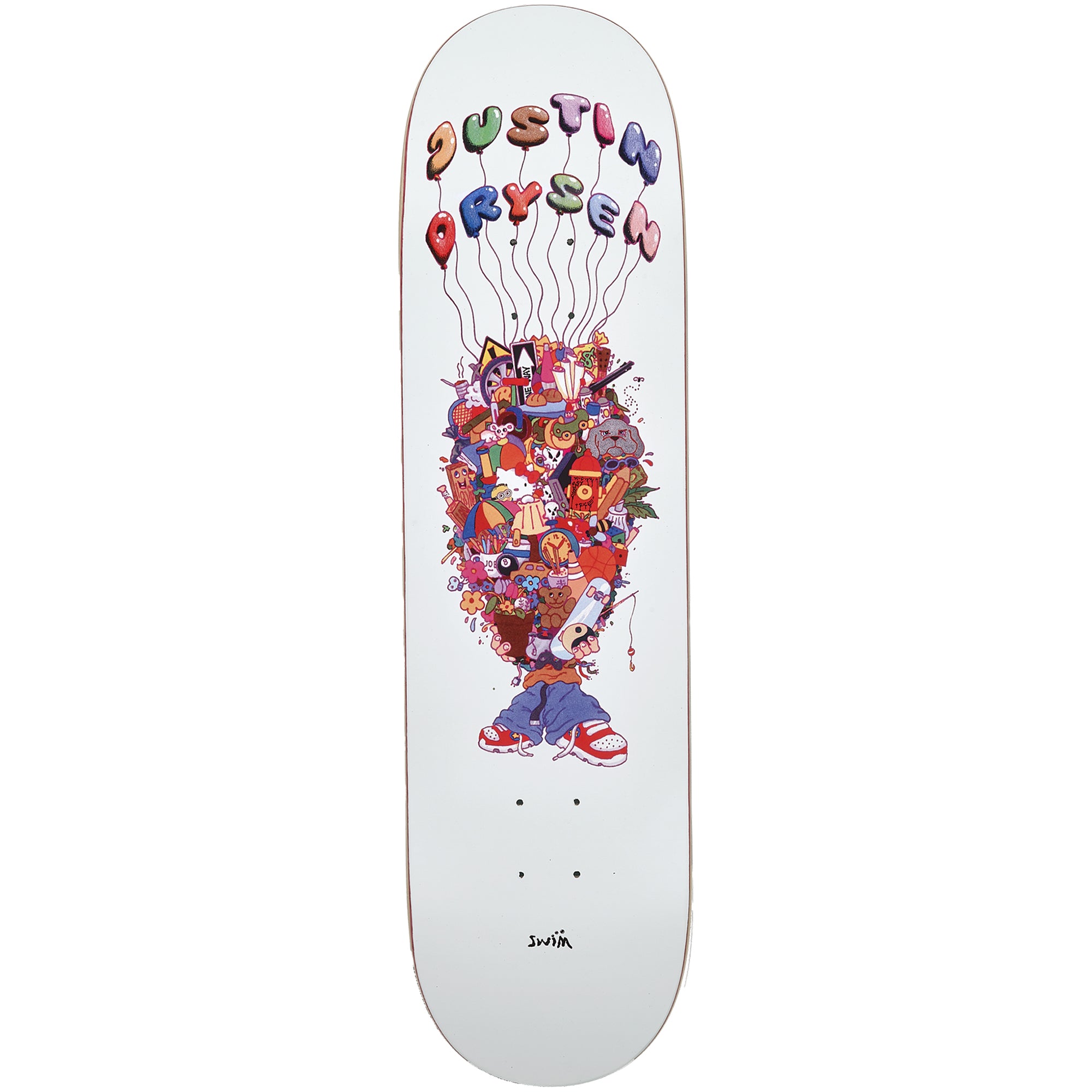 Swim Justin Drysen Debut Skateboard Deck 8.25