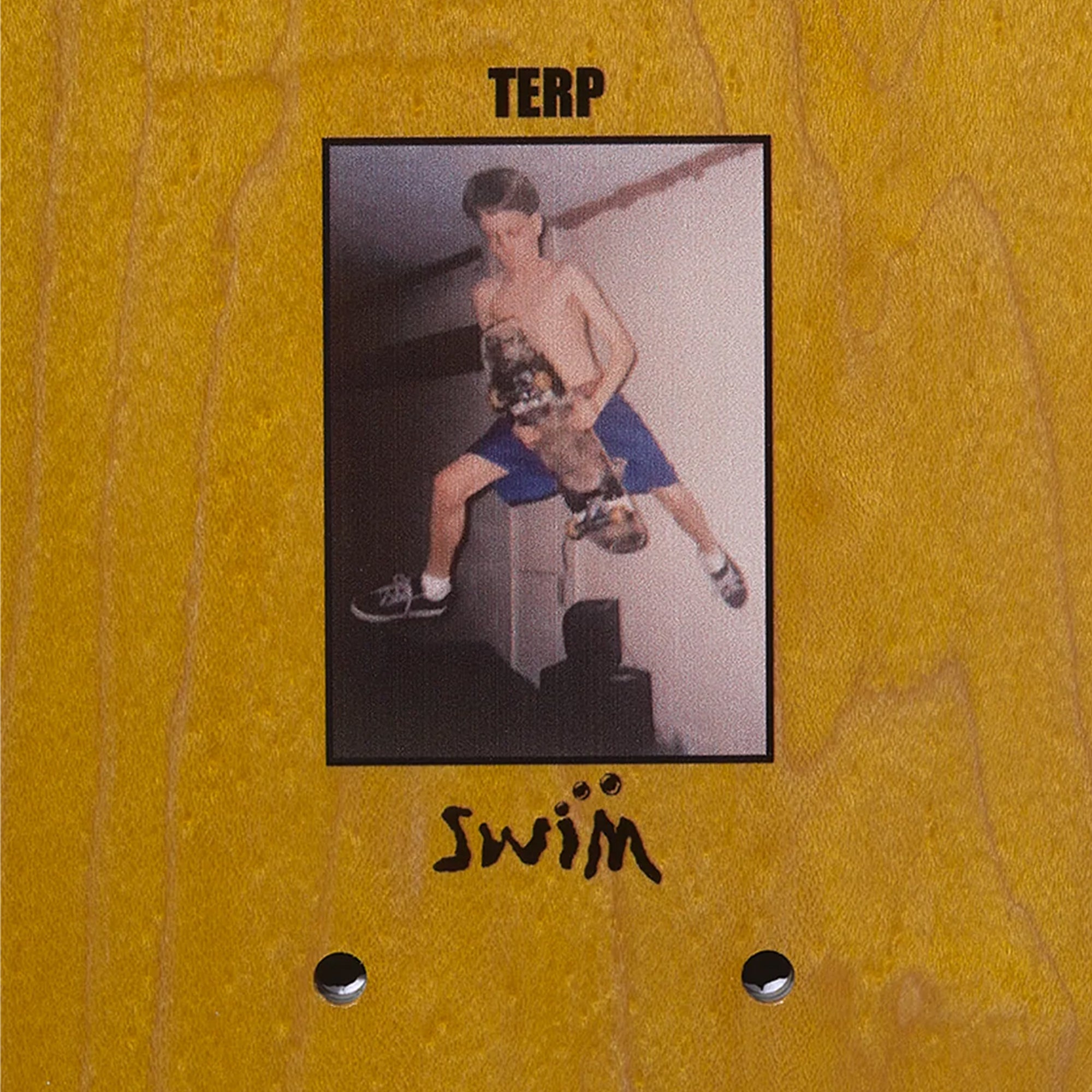 Swim Kevin Terpening Terp Pool Scene Skateboard Deck 8.38"