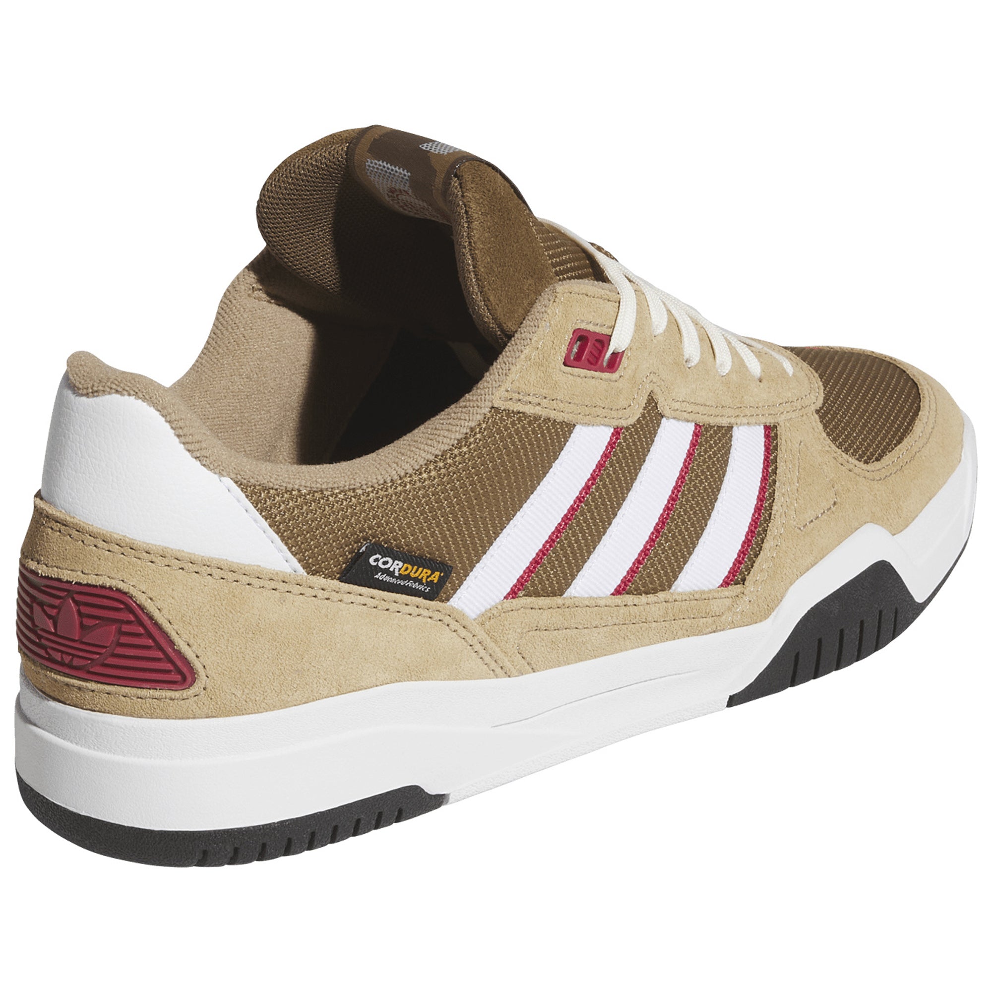 Adidas Tekkira Cup Shoes Beige/Cardboard/Ftwr White/Team Victory Red