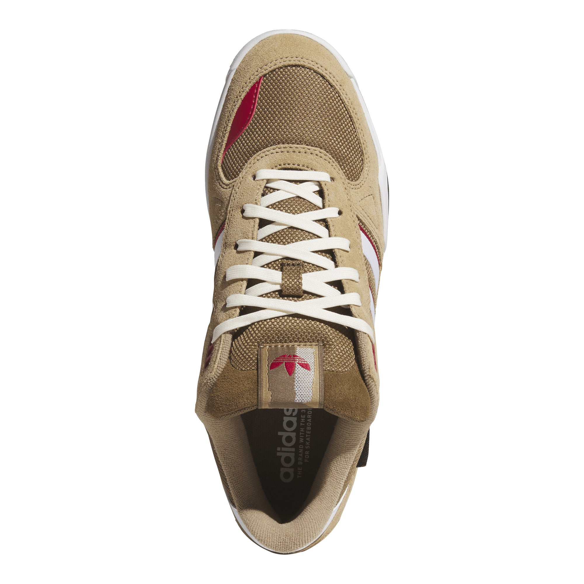 Adidas Tekkira Cup Shoes Beige/Cardboard/Ftwr White/Team Victory Red