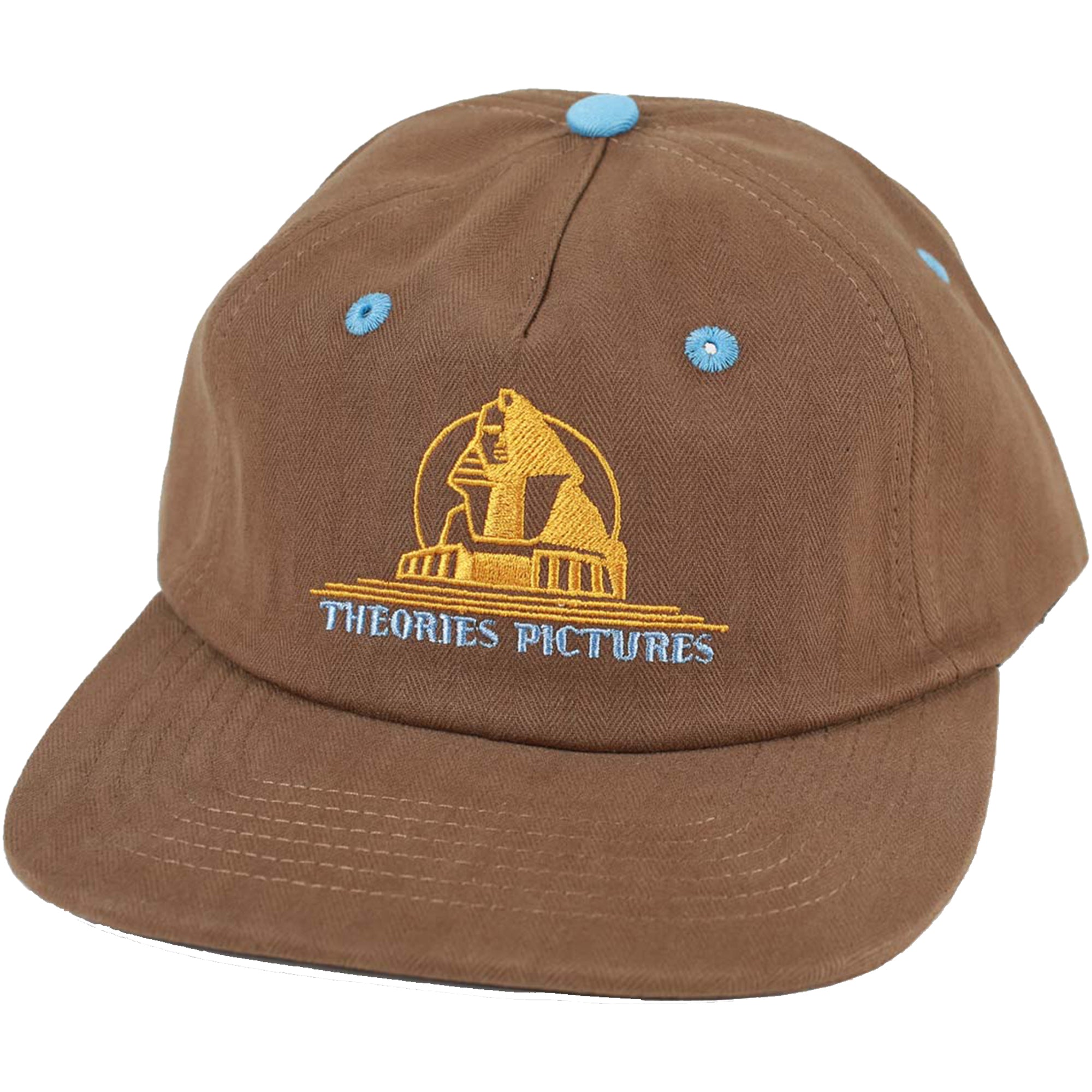 Theories Hollywood Snapback Hat Brown