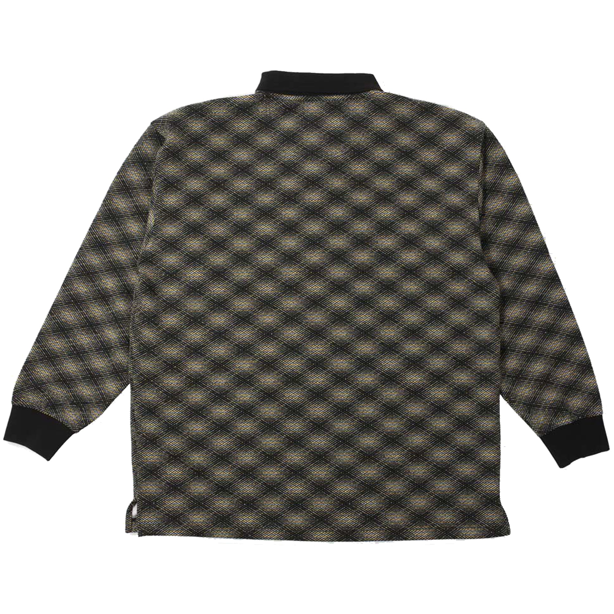 Theories ESP Longsleeve Polo Shirt Black/Lilac