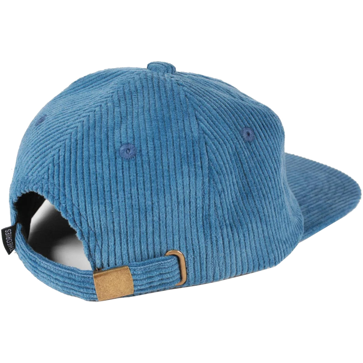 Theories Loch Ness Corduroy Strapback Hat Steel Blue
