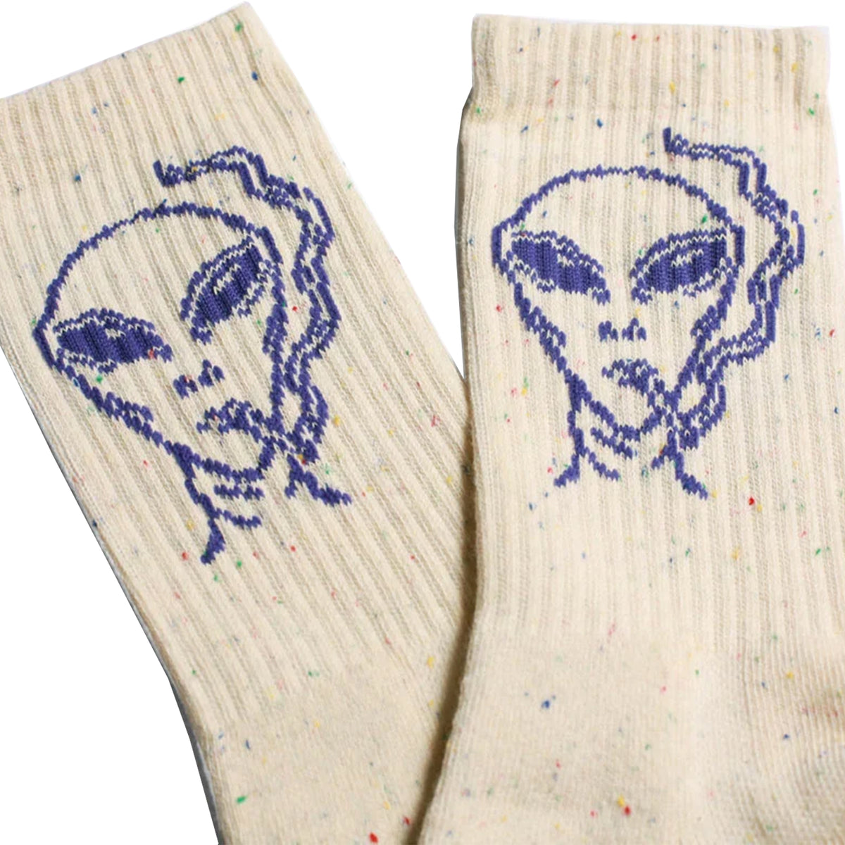 Theories  Outer Space Socks Blue Speckle