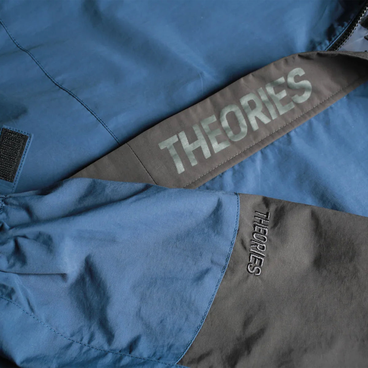 Theories Gale Shell Sport Jacket Blue/Charcoal
