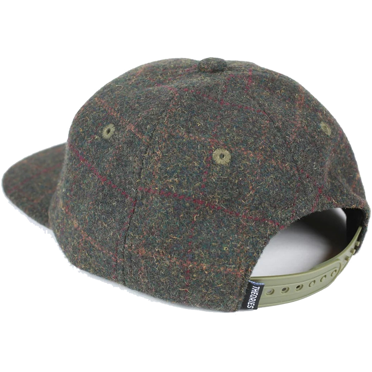 Theories Holmes Stamp Logo Snapback Tweed