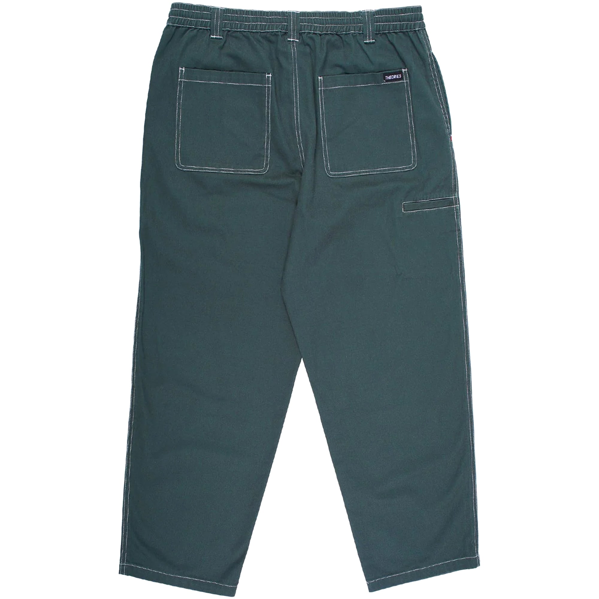 Theories Stamp Lounge Pant Alpine Contrast Stitch