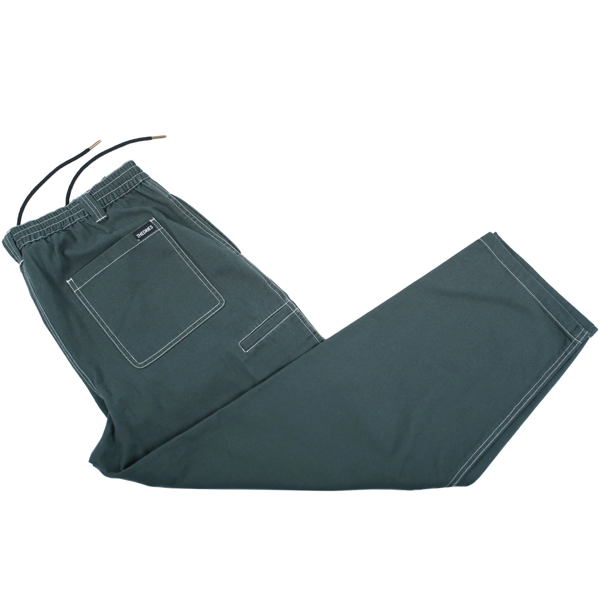 Theories Stamp Lounge Pant Alpine Contrast Stitch