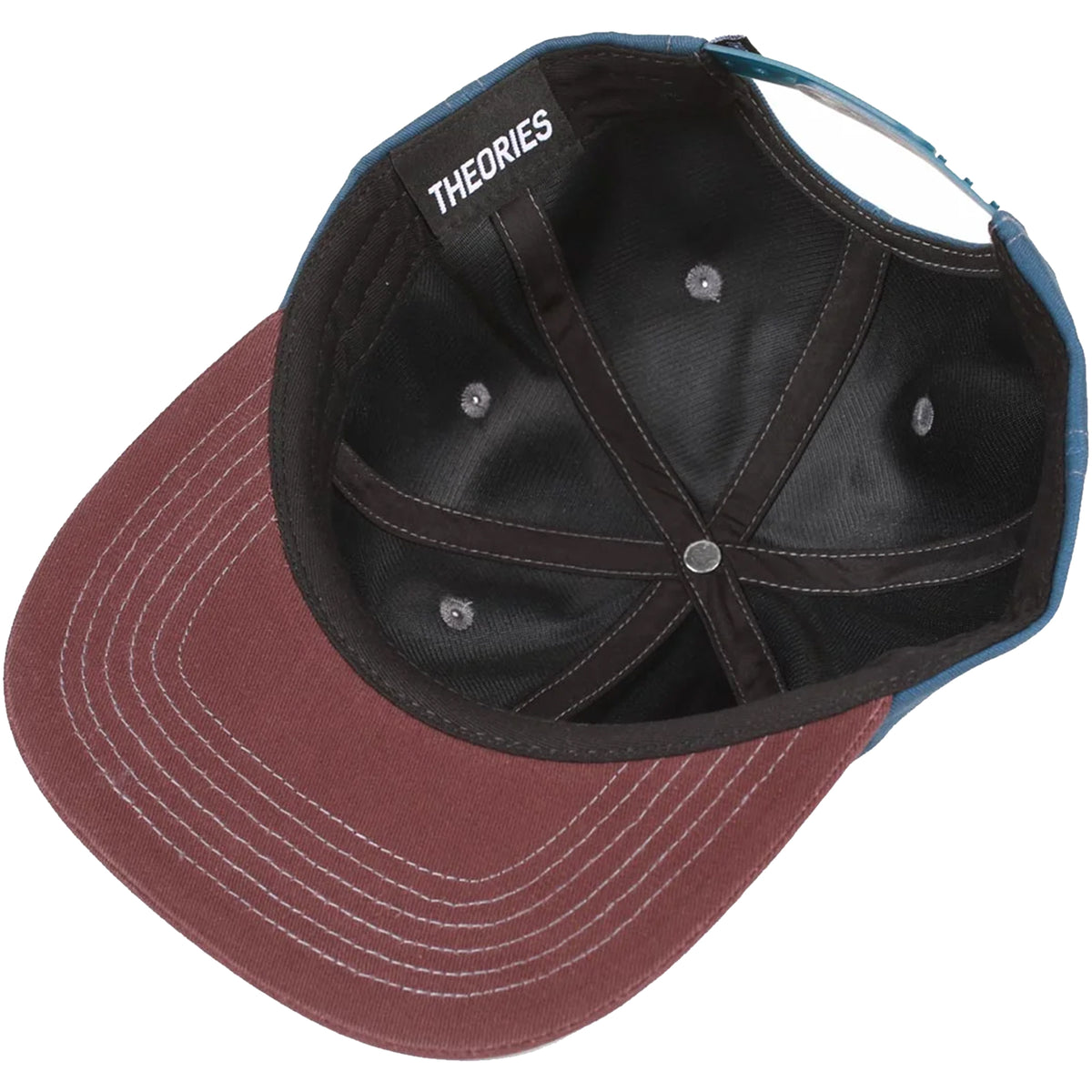 Theories Outer Space Snapback Hat Blue/Dark Cherry