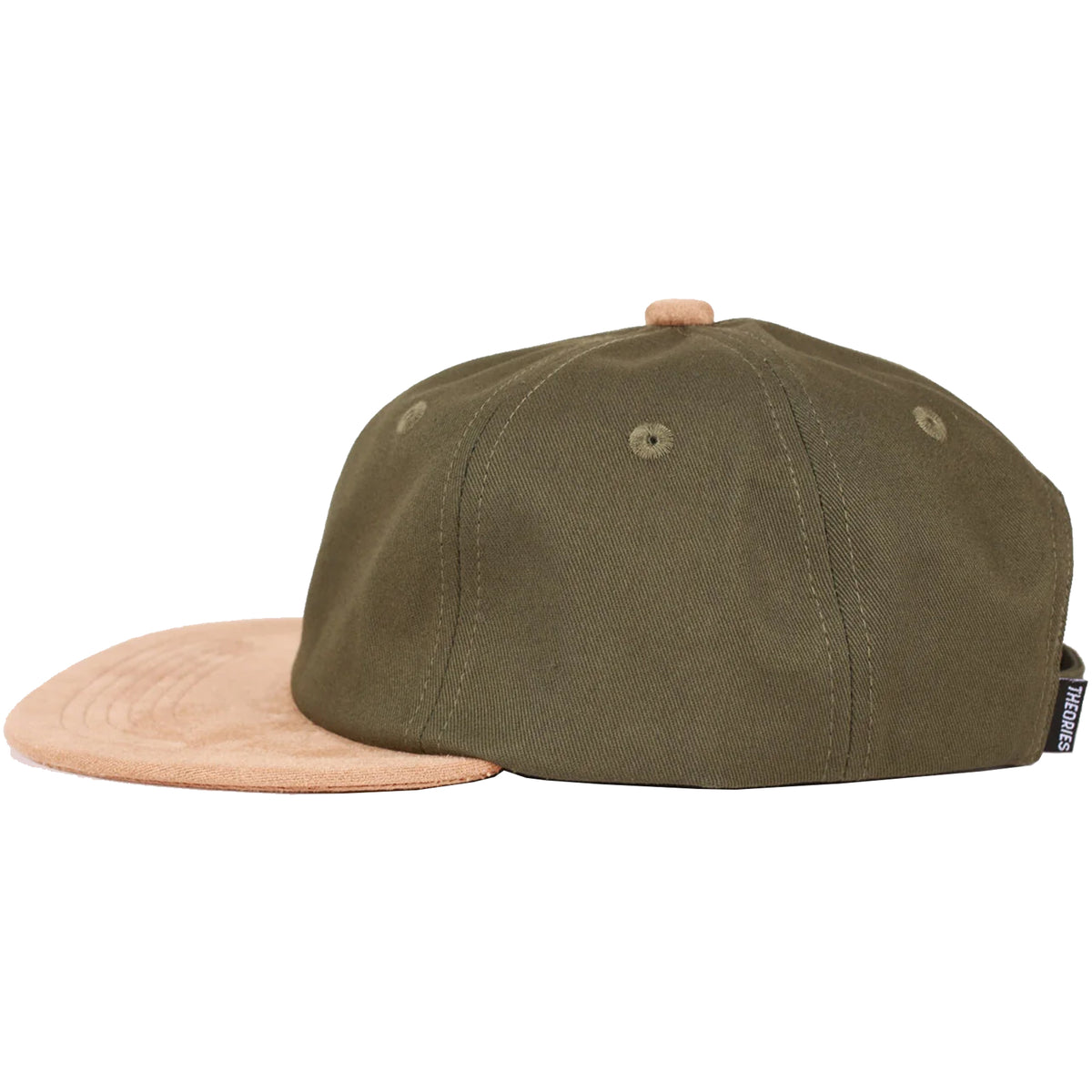Theories Hand of Theories Strapback Washed Green/Cedar Suede