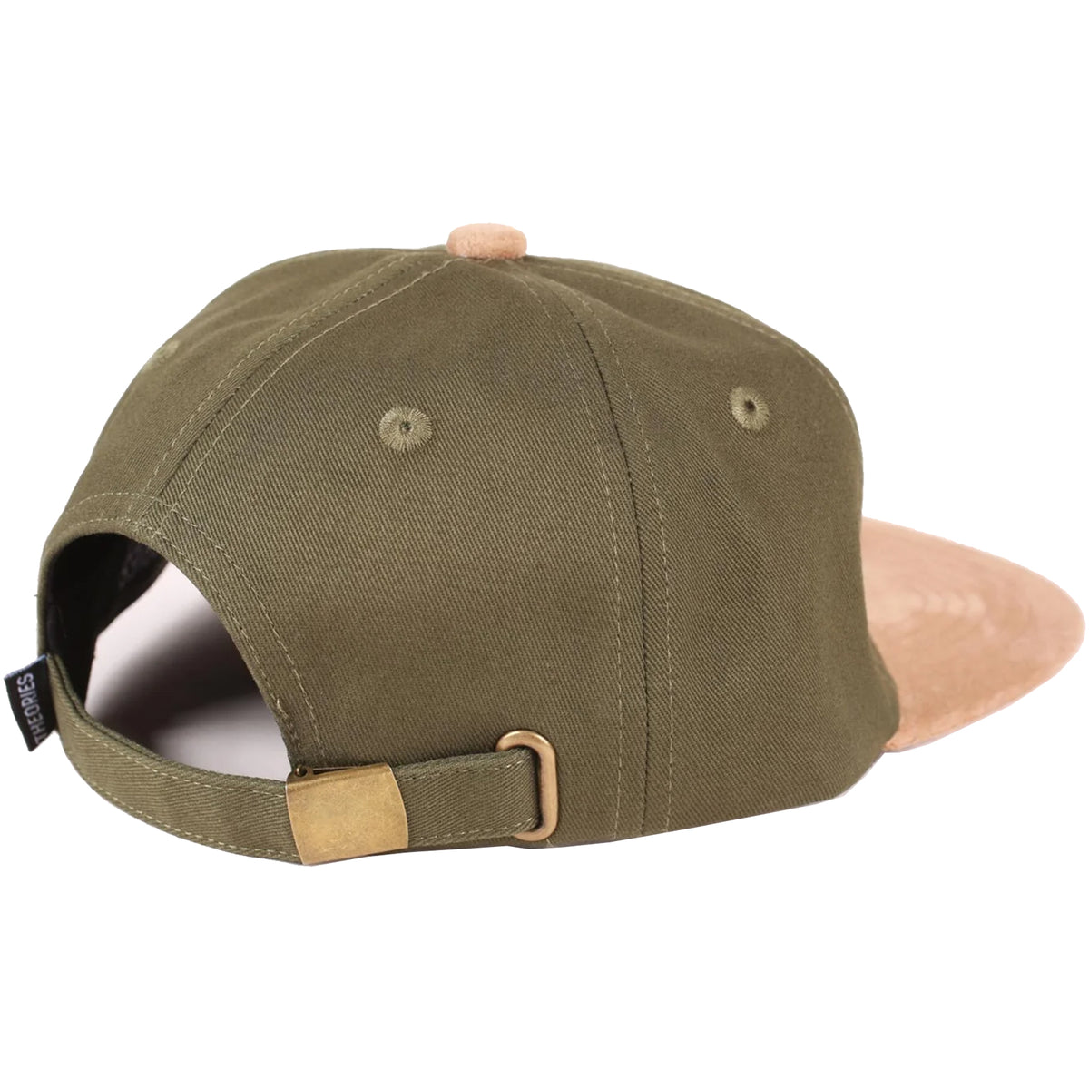 Theories Hand of Theories Strapback Washed Green/Cedar Suede