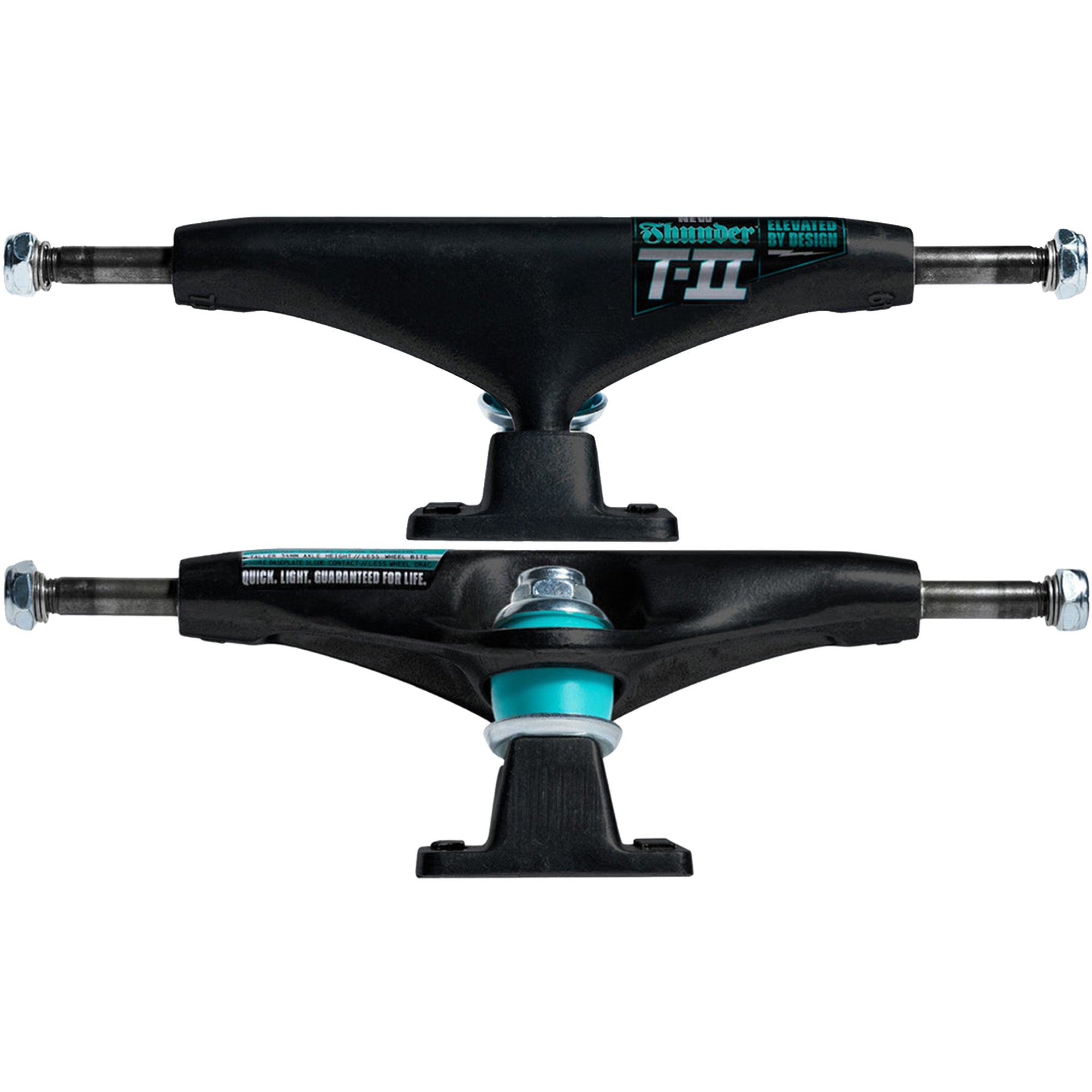 Thunder T-II 149 Matte Black Skateboard Trucks 8.5"