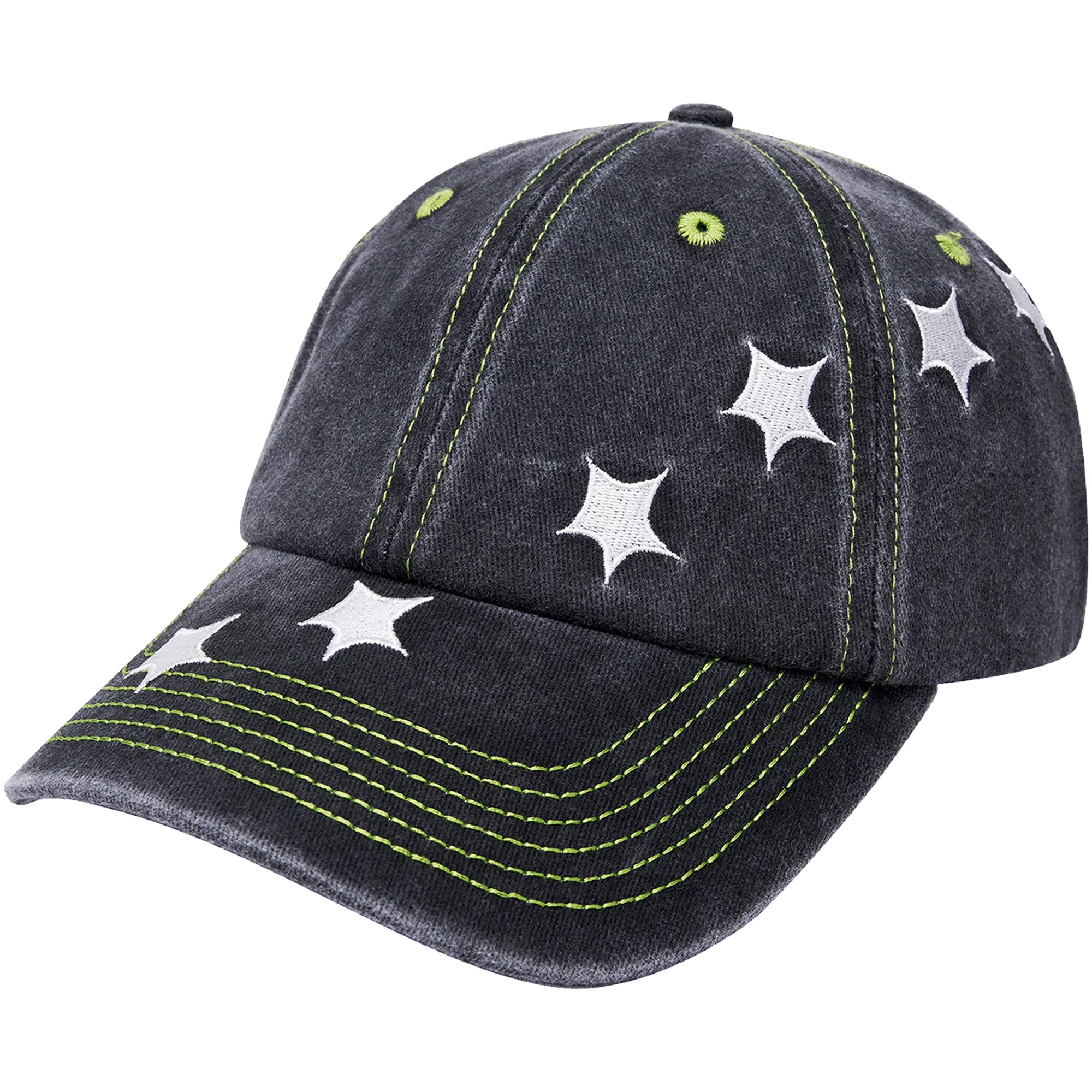 Token NYC Lucky Cap Washed Black