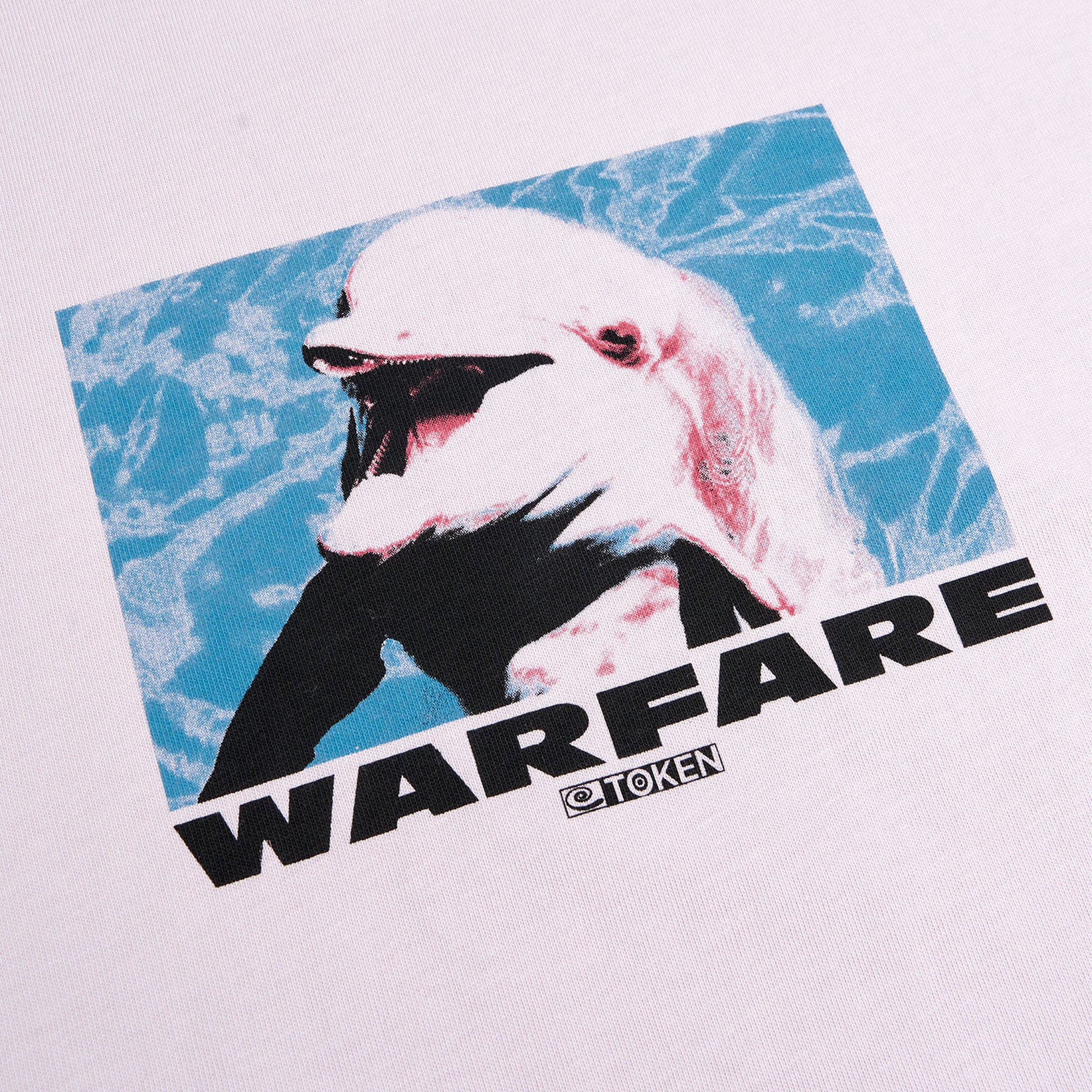 Token NYC Intelligent Beings Don't Engage In Warfare Tee Light Violet