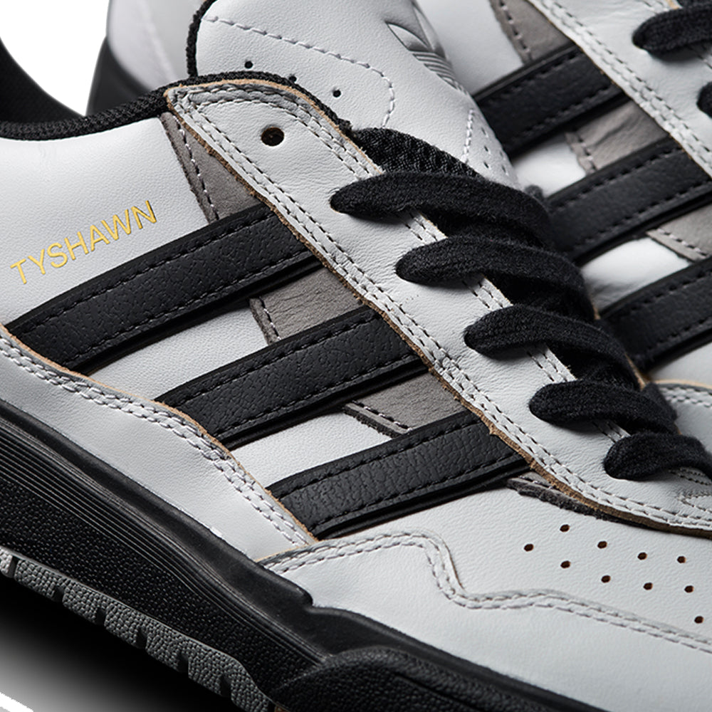 Adidas Tyshawn II Shoes Crystal White/Black/Black