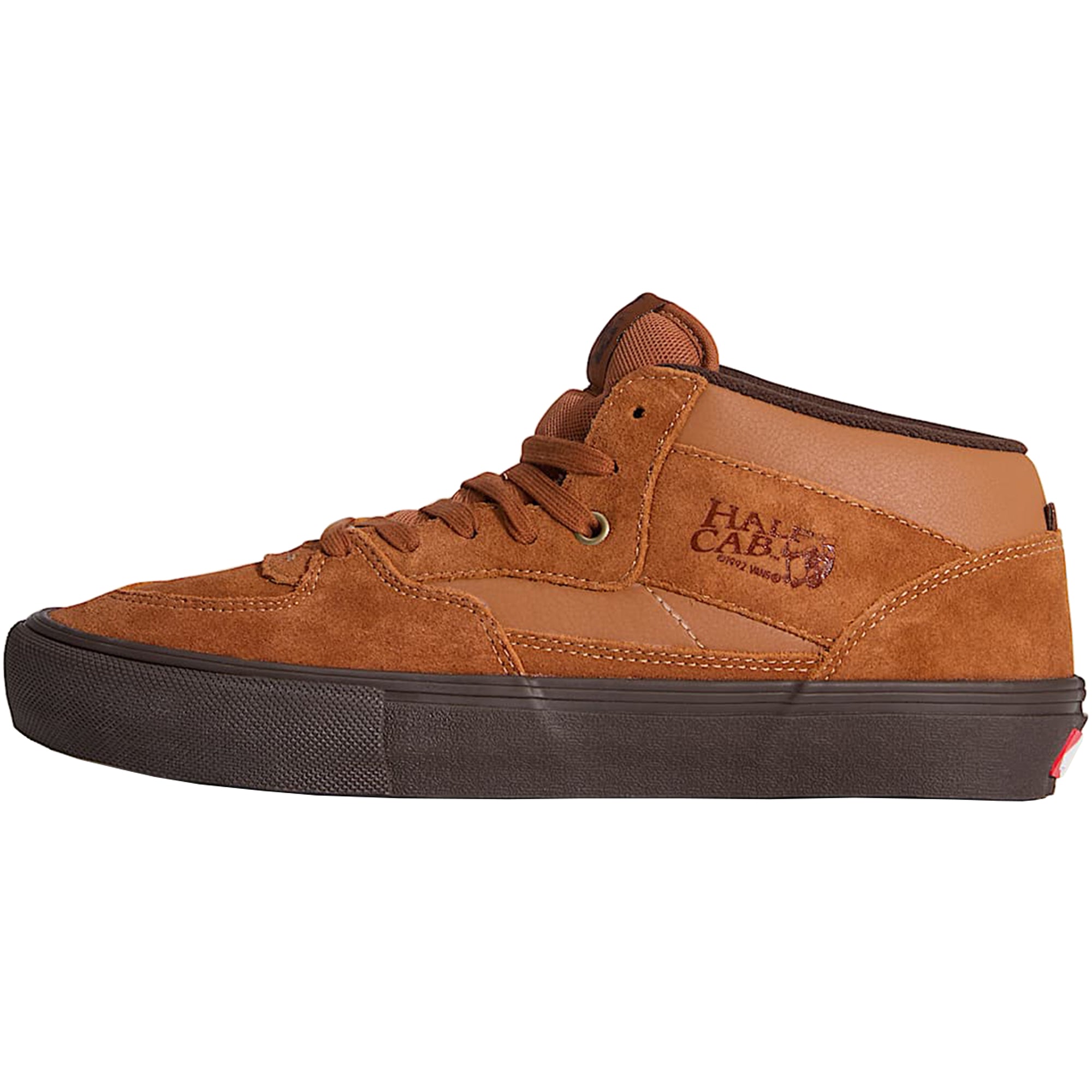 Vans Skate Half Cab Shoes Golden Brown/Gum