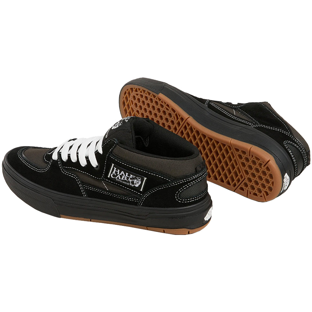 Vans Skate Half Cab WaffleCup Shoes Black/Asphalt
