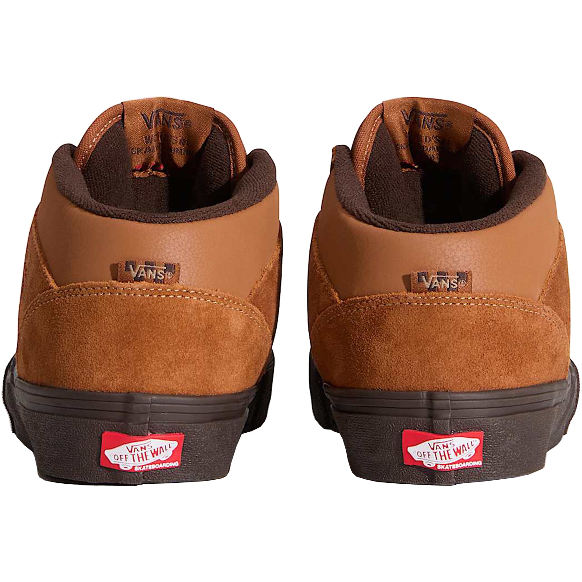 Vans Skate Half Cab Shoes Golden Brown/Gum