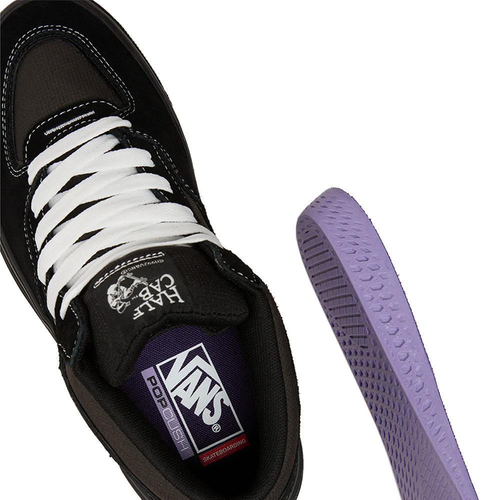 Vans Skate Half Cab WaffleCup Shoes Black/Asphalt