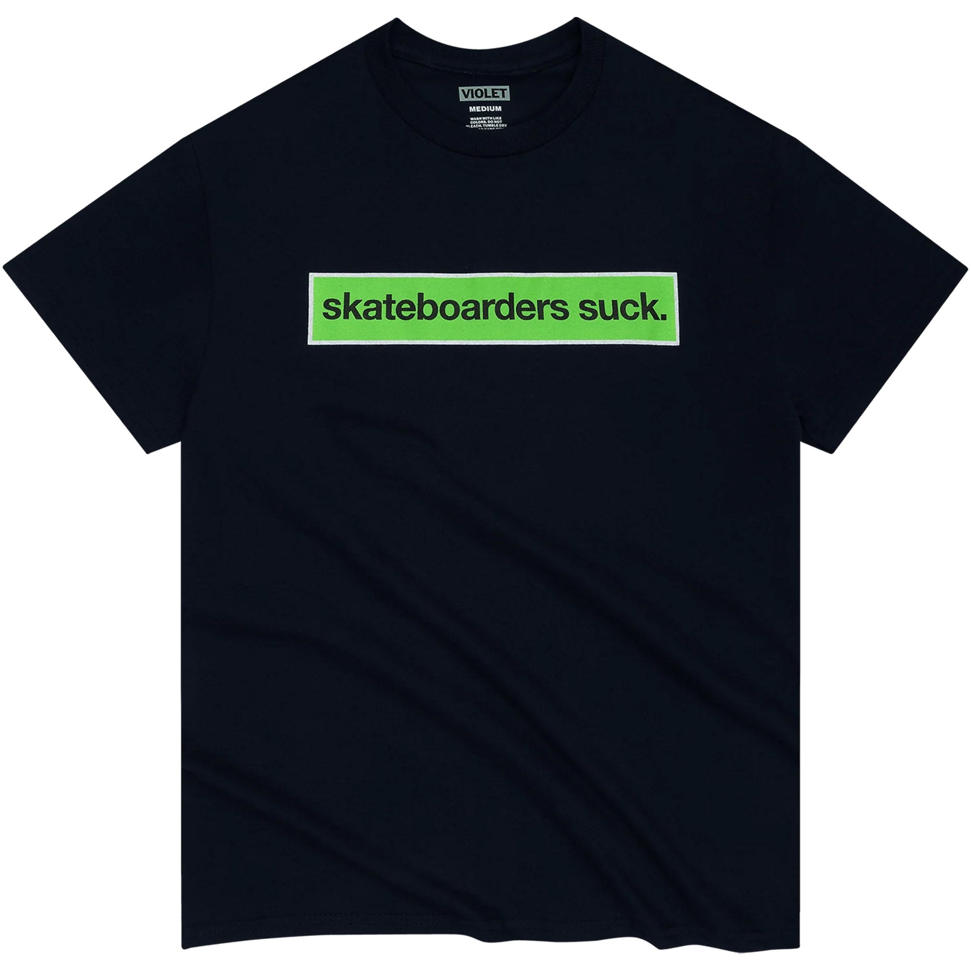 Violet But We're Cooler Than Everyone Else Tee Navy