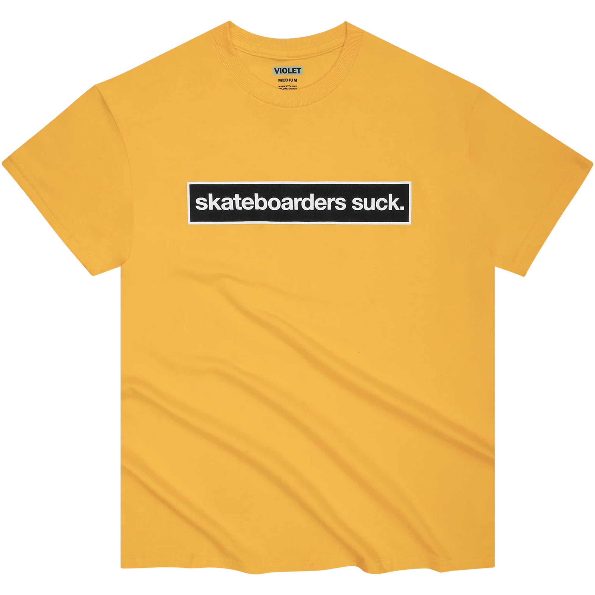 Violet But We're Cooler Than Everyone Else Tee Mustard