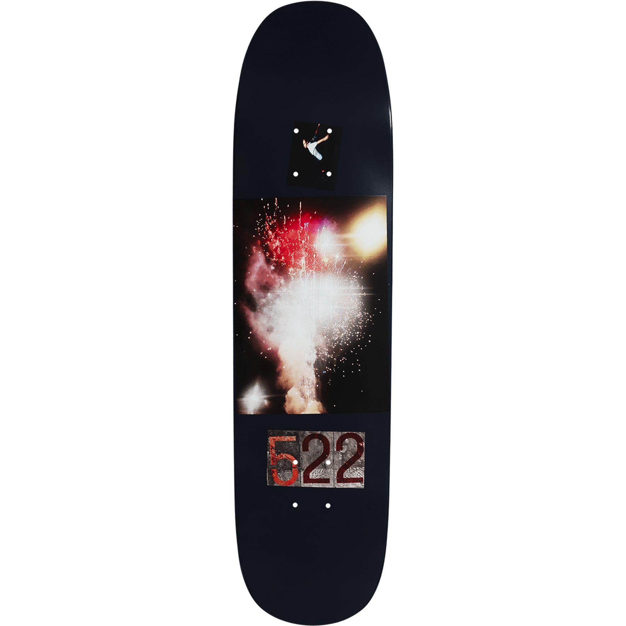 Violet Troy Gipson Fireworks Skateboard Deck 8"