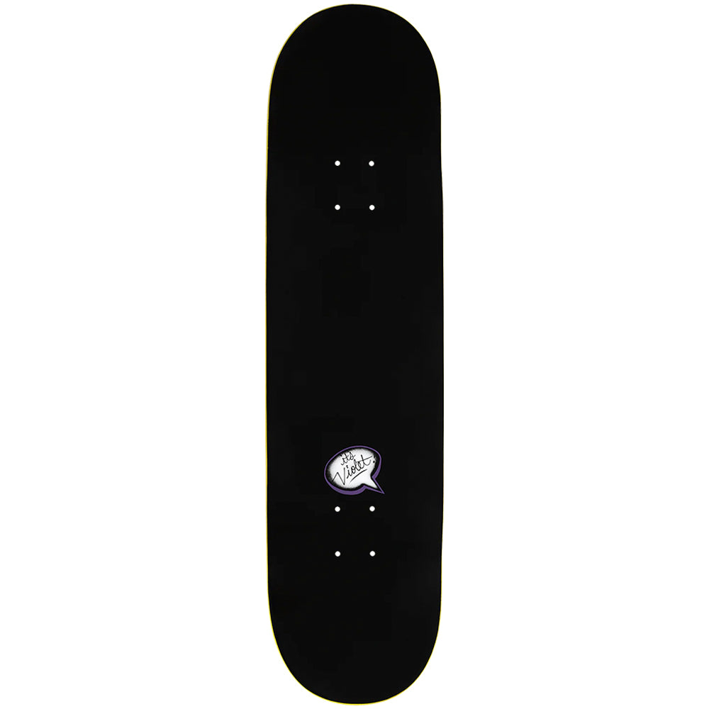 Violet Balloon Kid Skateboard Deck 8" Red