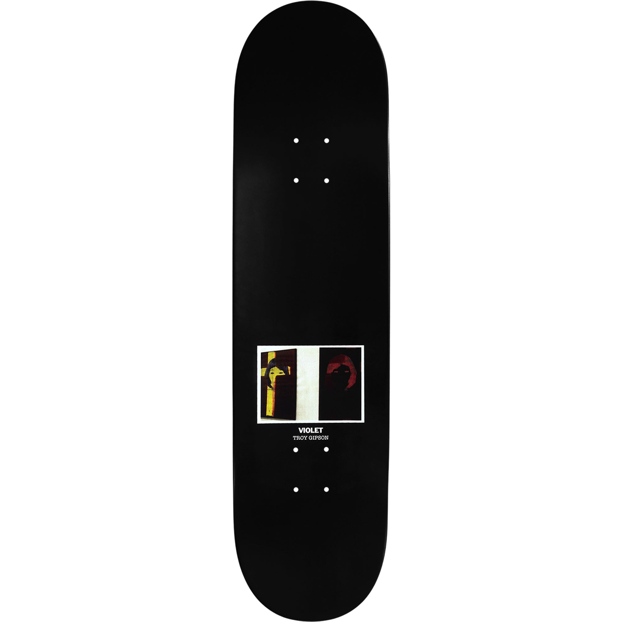 Violet Troy Gipson Dead Ringer Skateboard Deck 8.5"